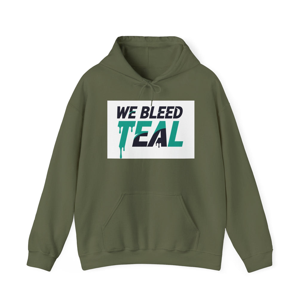 Teal Pride Hoodie | Unisex Heavy Blend™ Hooded Sweatshirt | Casual Wear, Gift Idea, Sports Apparel, Trendy Streetwear, Comfortable [...] Printify