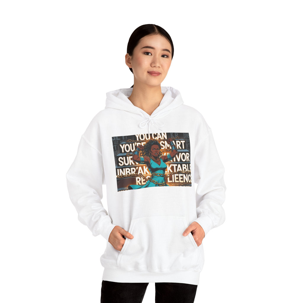 Inspirational Hooded Sweatshirt, Motivational Hoodie, Unisex Sweatshirt, Comfortable Streetwear, Gift for Inspiration Printify