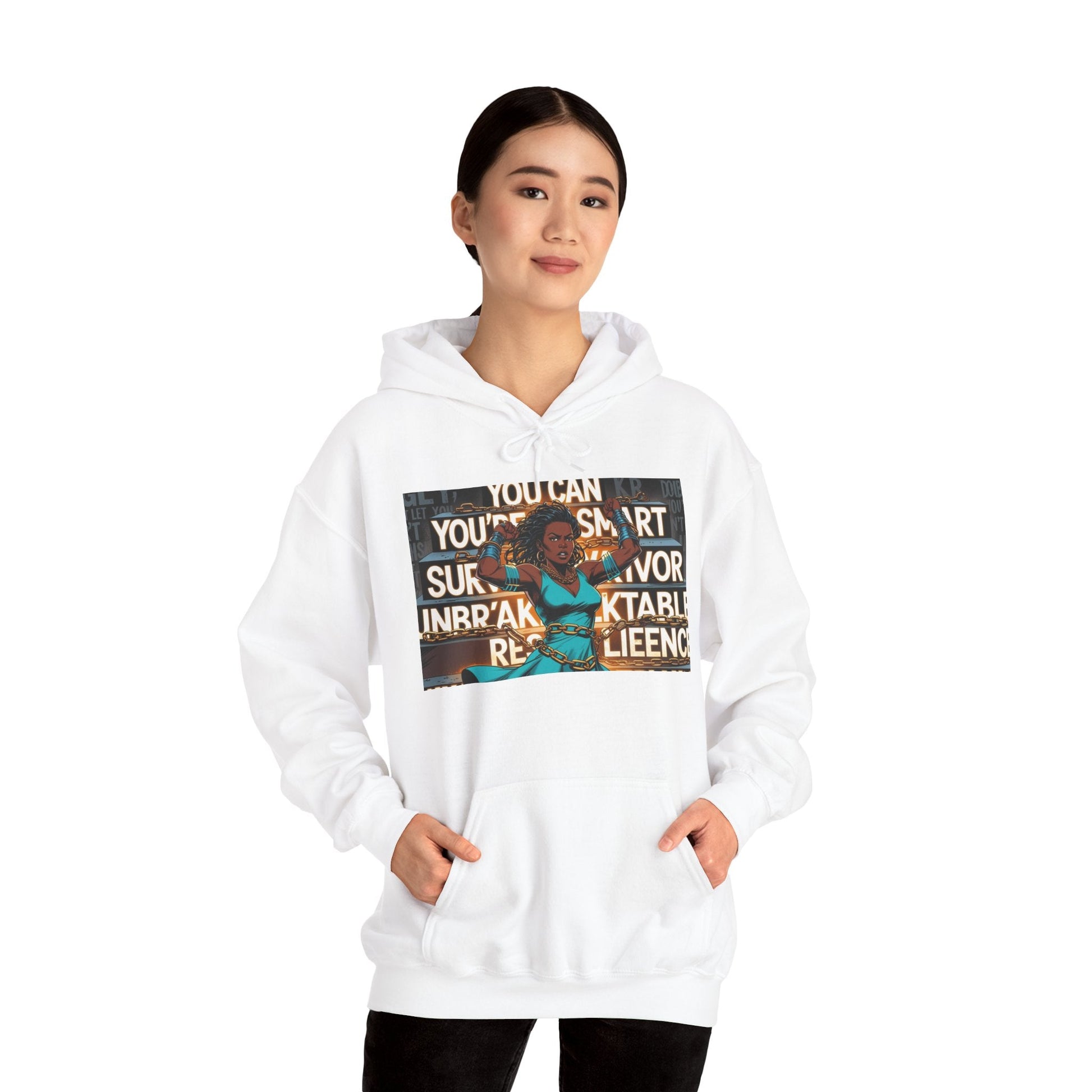Inspirational Hooded Sweatshirt, Motivational Hoodie, Unisex Sweatshirt, Comfortable Streetwear, Gift for Inspiration Printify