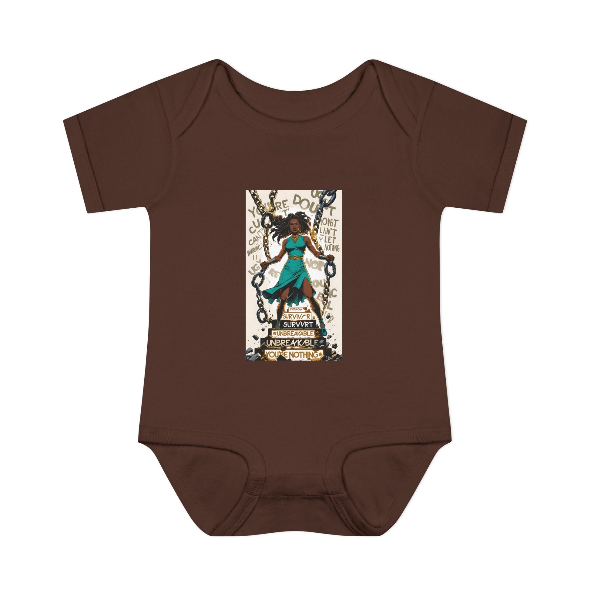 Empowering Infant Bodysuit, Baby Gift, Newborn Clothing, Baby Shower, Inspirational Baby Outfit, Gender Neutral Baby Wear