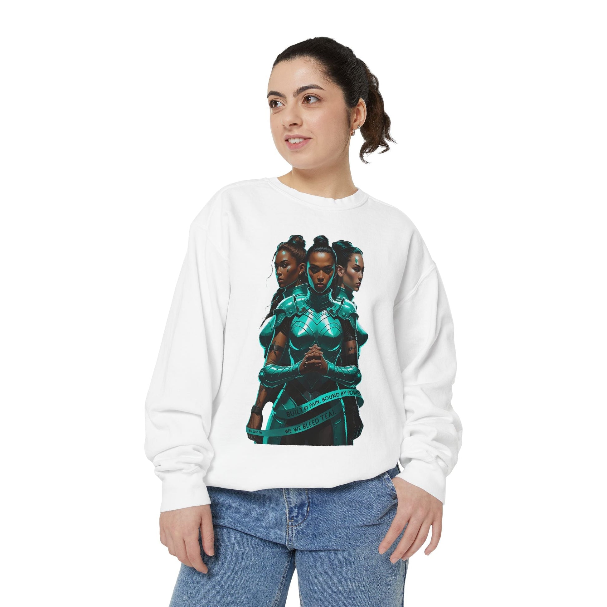 Empowerment Sweatshirt, Cozy Women's Fashion, Statement Apparel, Gift for Her, Black History Month, Unique Sweatshirt Printify