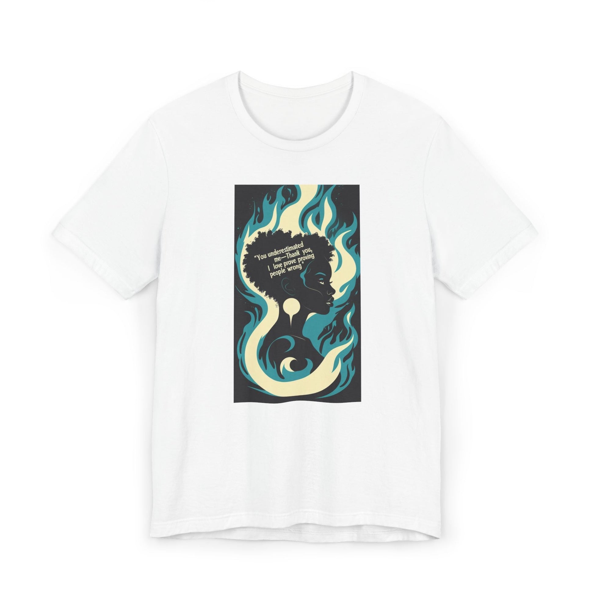 Empowering Art T-Shirt, Unisex Motivational Tee, Affirmation Shirt, Gift for Friends, Inspirational Graphic Tee Printify