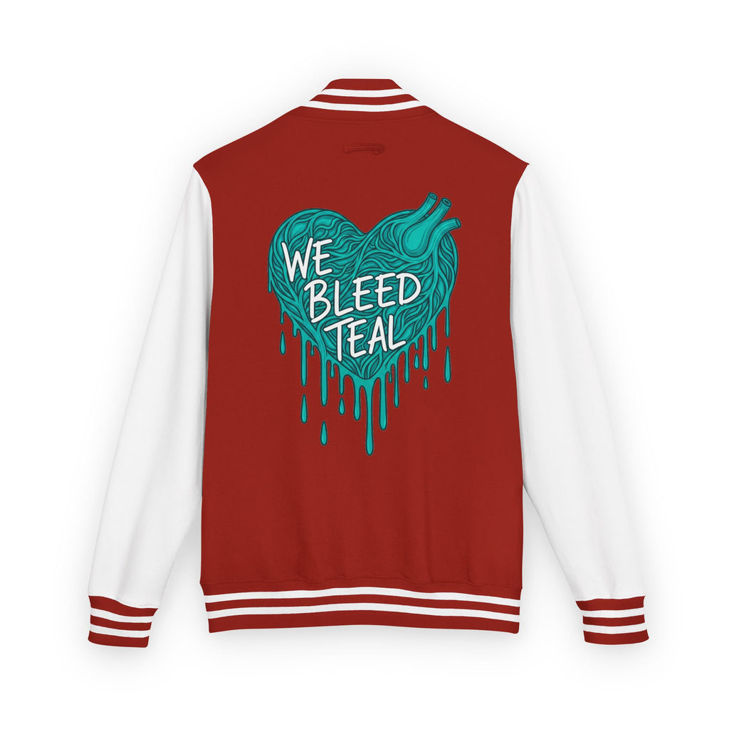 Teal Heart Letterman Jacket, Unisex Varsity Jacket for Sports Fans, Stylish College Apparel, Perfect Gift for Graduates, Casual [...]