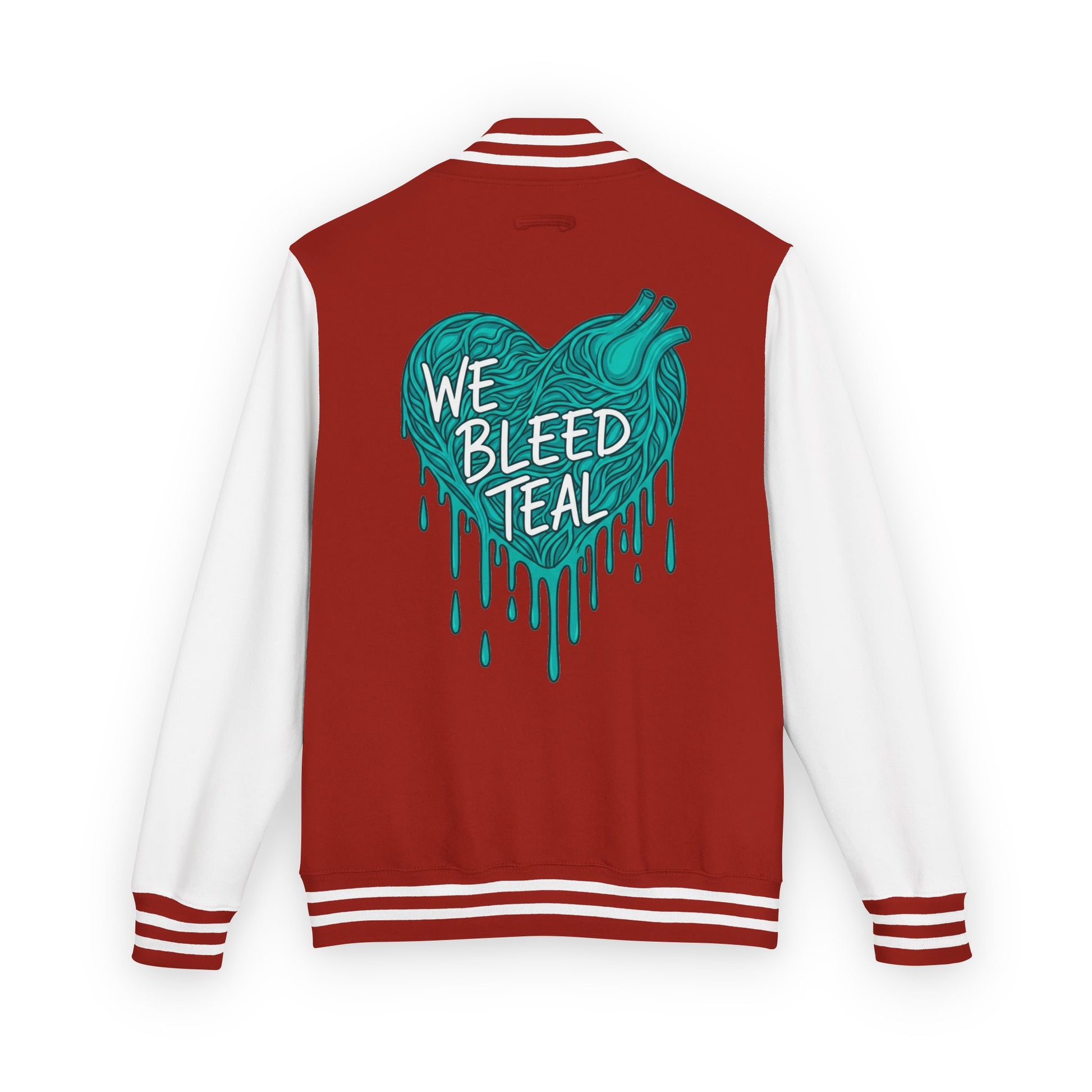 Teal Heart Letterman Jacket, Unisex Varsity Jacket for Sports Fans, Stylish College Apparel, Perfect Gift for Graduates, Casual [...]