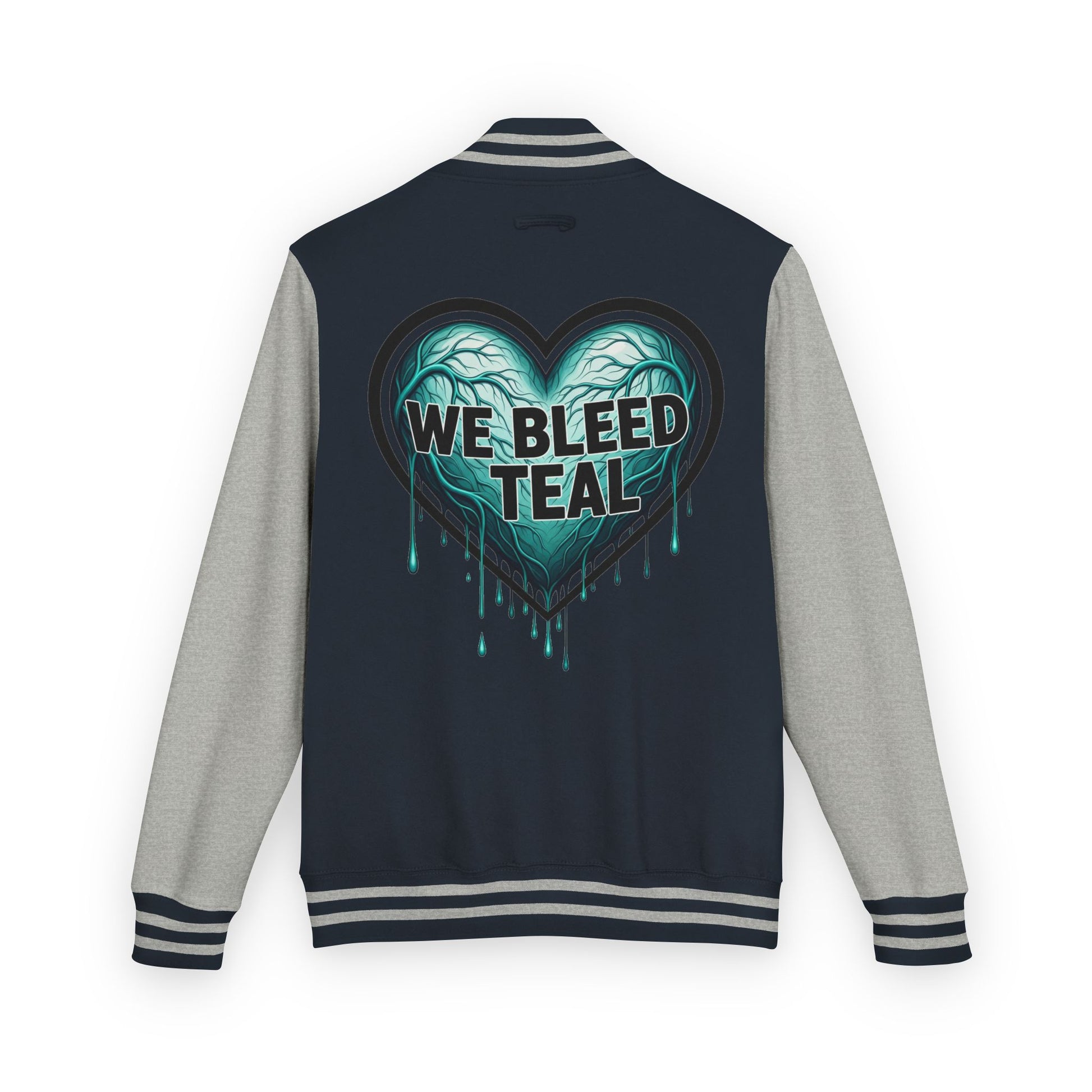 Unisex Heavyweight Letterman Jacket, Retro Style Jacket, Casual Wear, Team Spirit Jacket, Unique Gift for Sports Lovers