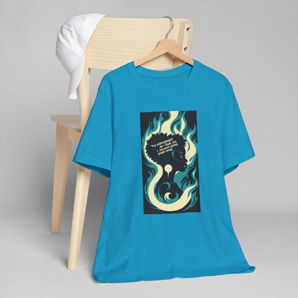 Empowering Art T-Shirt, Unisex Motivational Tee, Affirmation Shirt, Gift for Friends, Inspirational Graphic Tee Printify