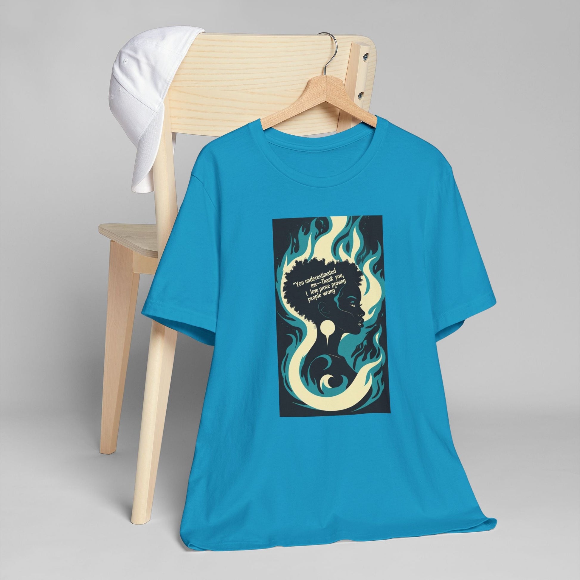 Empowering Art T-Shirt, Unisex Motivational Tee, Affirmation Shirt, Gift for Friends, Inspirational Graphic Tee Printify