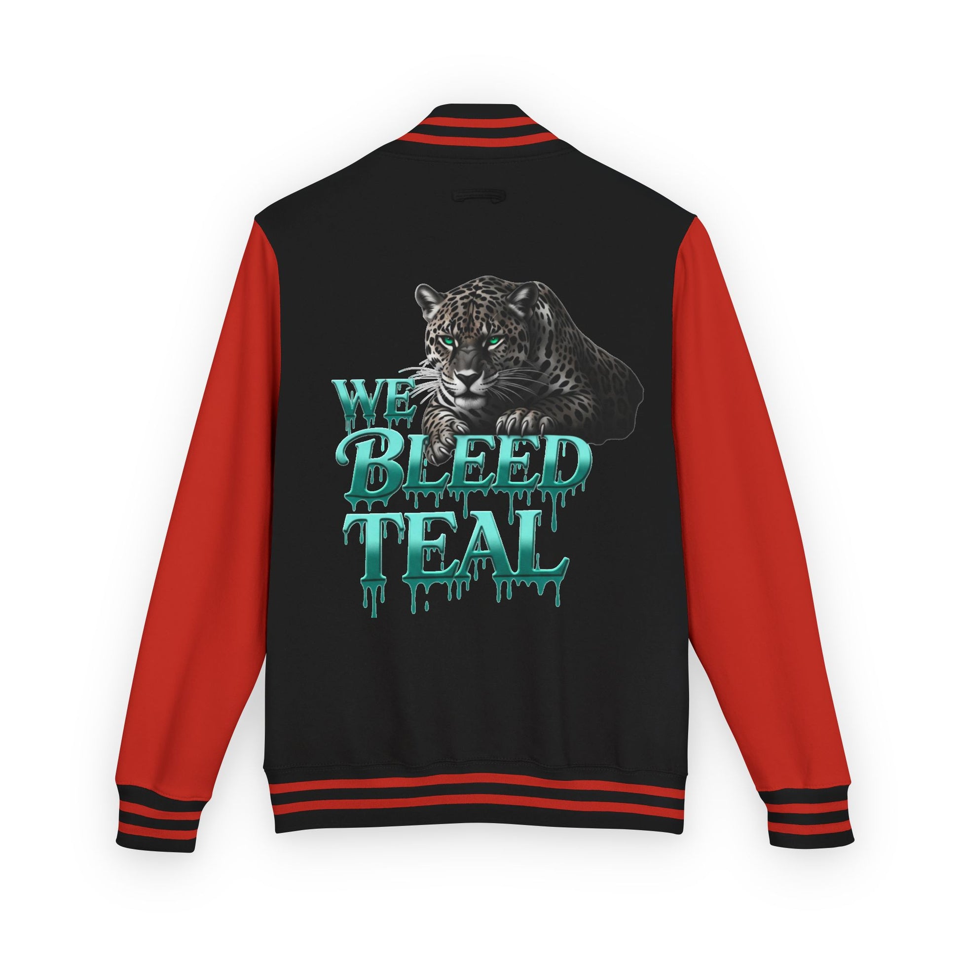 Teal Bleeding Letterman Jacket, Unisex Varsity Jacket, Trendy Sports Jacket, Cool Casual Wear, College Spirit Gear, Perfect Gift for [...]