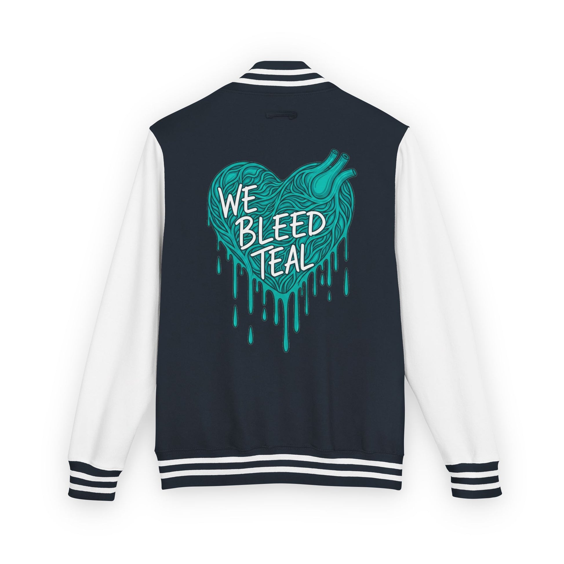 Teal Heart Letterman Jacket, Unisex Varsity Jacket for Sports Fans, Stylish College Apparel, Perfect Gift for Graduates, Casual [...]