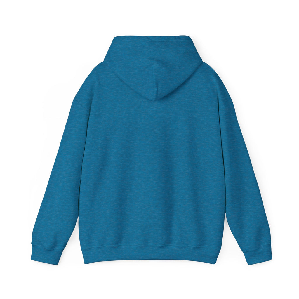 Teal Heart Sweatshirt - Awareness Hoodie for Cancer Support, Cozy Gift for Friends, Unisex Hooded Sweatshirt, Comfort Wear Printify