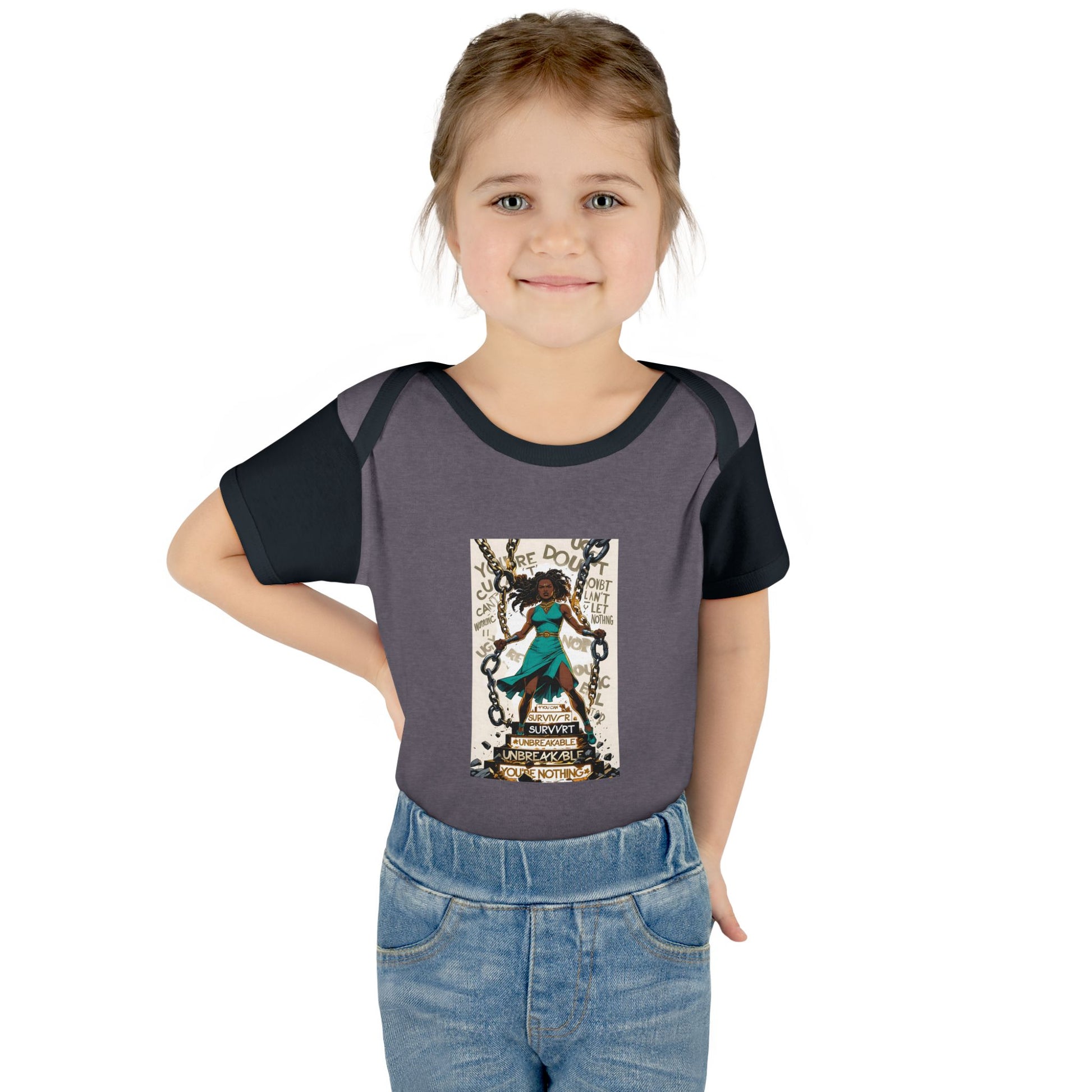 Empowering Infant Bodysuit, Baby Gift, Newborn Clothing, Baby Shower, Inspirational Baby Outfit, Gender Neutral Baby Wear