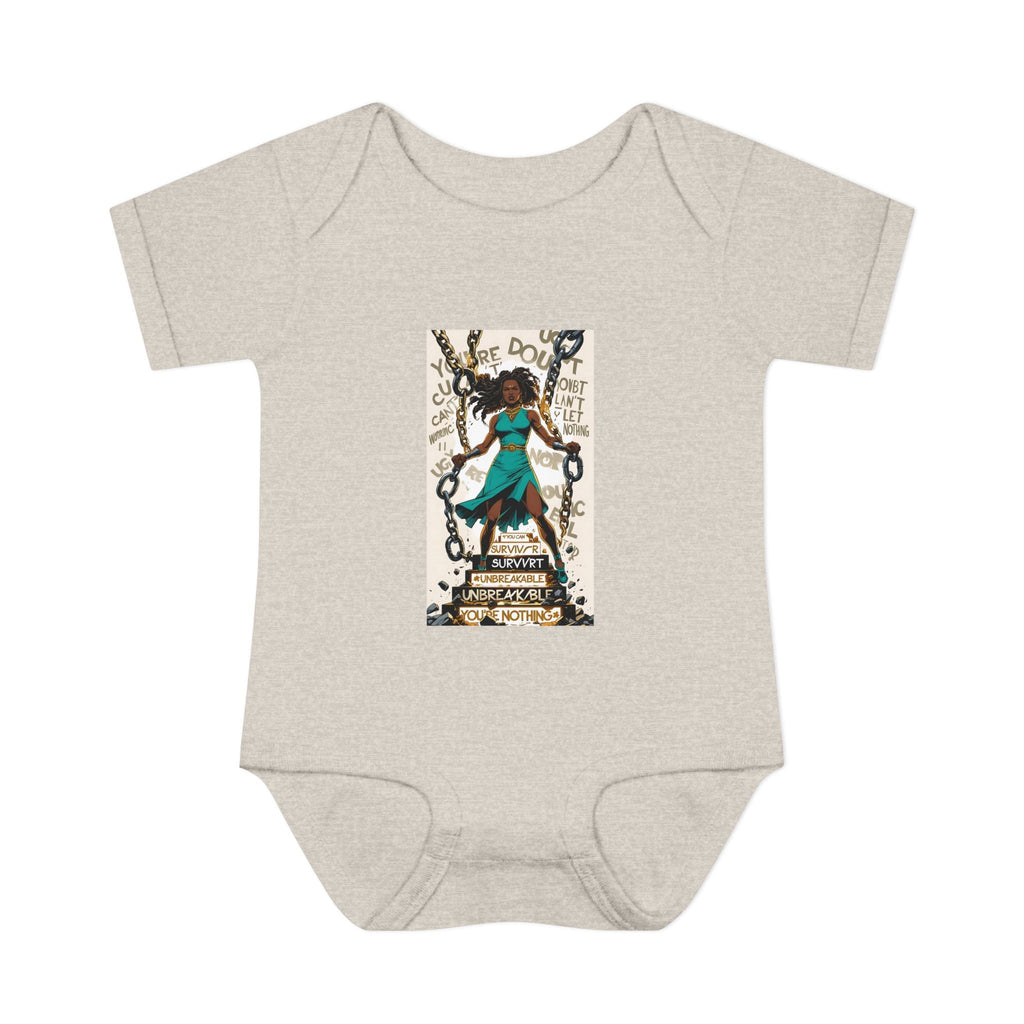 Empowering Infant Bodysuit, Baby Gift, Newborn Clothing, Baby Shower, Inspirational Baby Outfit, Gender Neutral Baby Wear