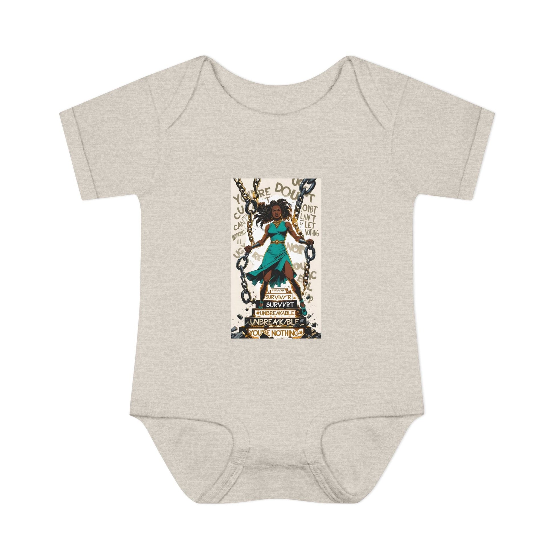 Empowering Infant Bodysuit, Baby Gift, Newborn Clothing, Baby Shower, Inspirational Baby Outfit, Gender Neutral Baby Wear