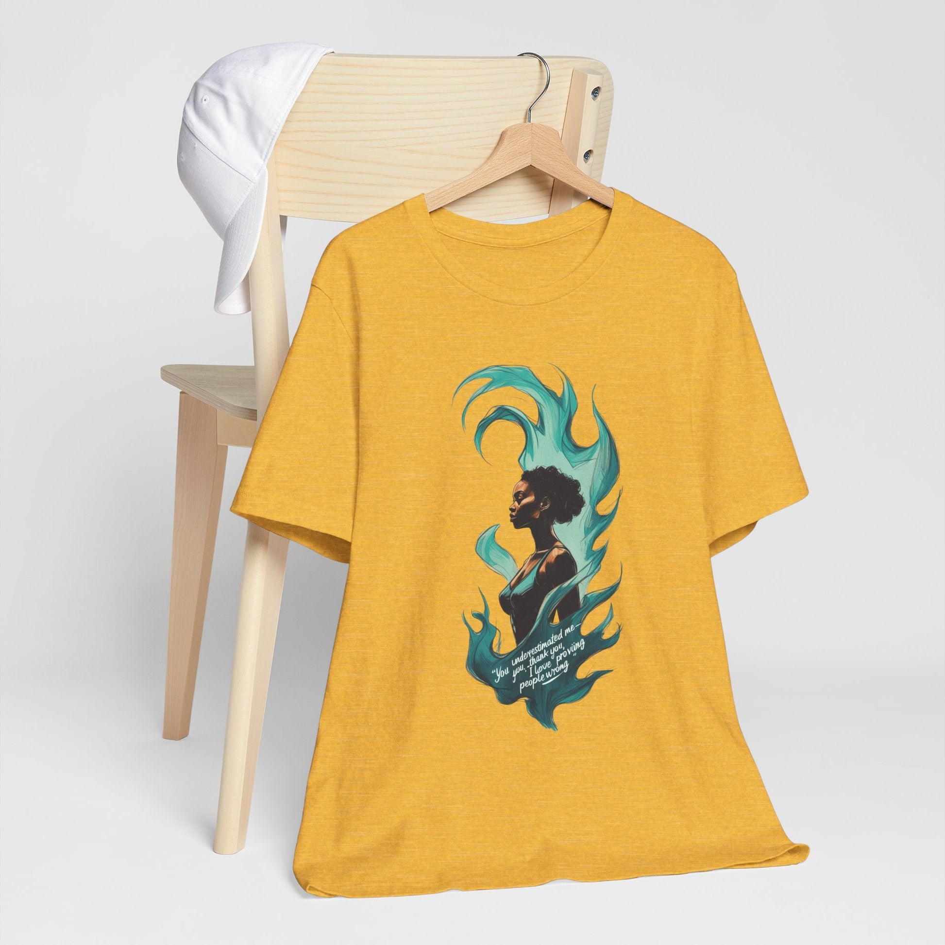 Fierce Goddess Graphic Tee | Unisex Short Sleeve T-Shirt, Artsy Apparel, Gift for Her, Statement Shirt, Casual Wear, Boho Style Printify