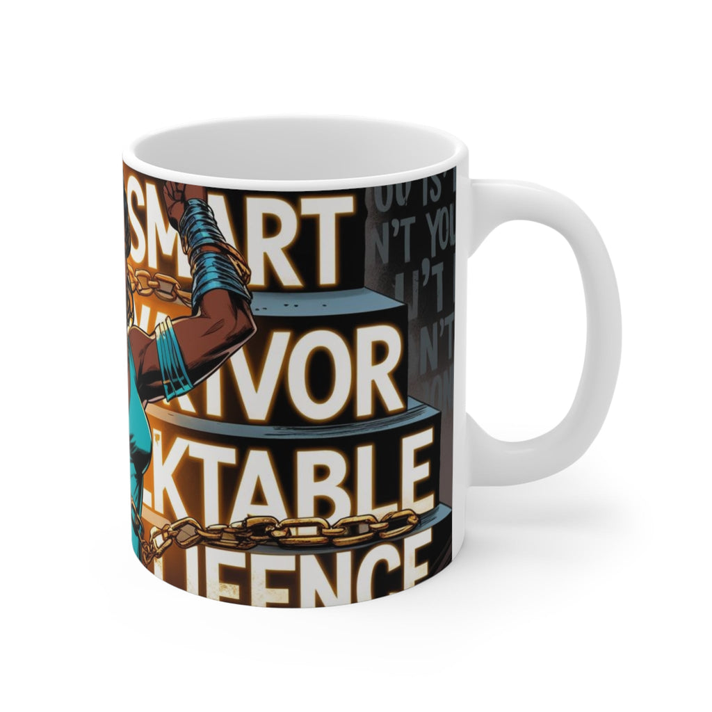 Empowering Mug - You're Unbreakable, Motivational Coffee Cup, Inspirational Gift for Women, Self-Care, Affirmation, Home Decor