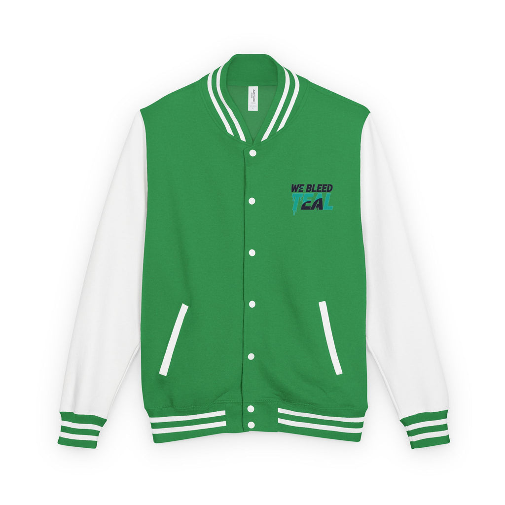 Teal Heart Letterman Jacket, Unisex Varsity Jacket for Sports Fans, Stylish College Apparel, Perfect Gift for Graduates, Casual [...]