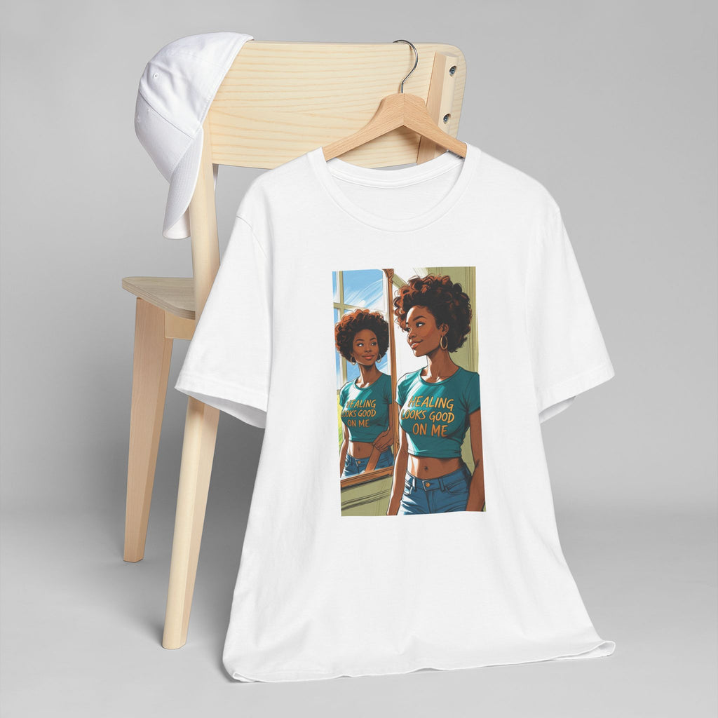 Chic Graphic Tee - "Walking on Sunshine" Unisex Jersey T-Shirt | Casual Style, Gifts for Her, Summer Outfit, Streetwear, Cozy Wear, [...]