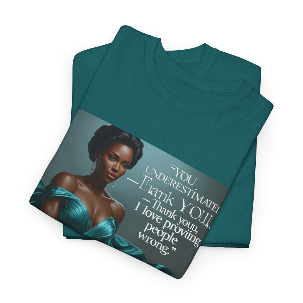 Empowering Quote Unisex Tee, Motivational Shirt, Inspirational Apparel, Perfect for Gifting, Casual Wear, Affirmation Style Printify