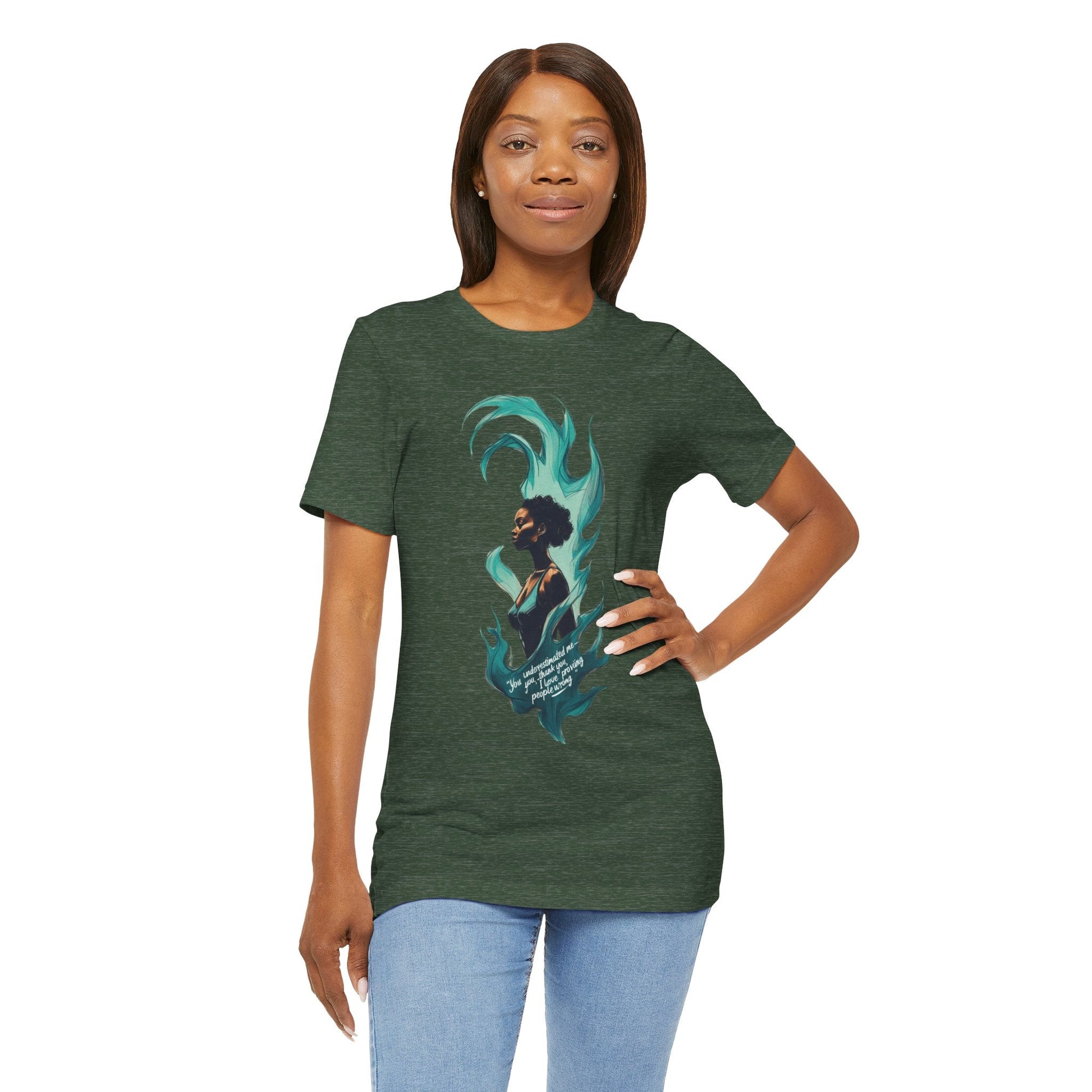Fierce Goddess Graphic Tee | Unisex Short Sleeve T-Shirt, Artsy Apparel, Gift for Her, Statement Shirt, Casual Wear, Boho Style Printify