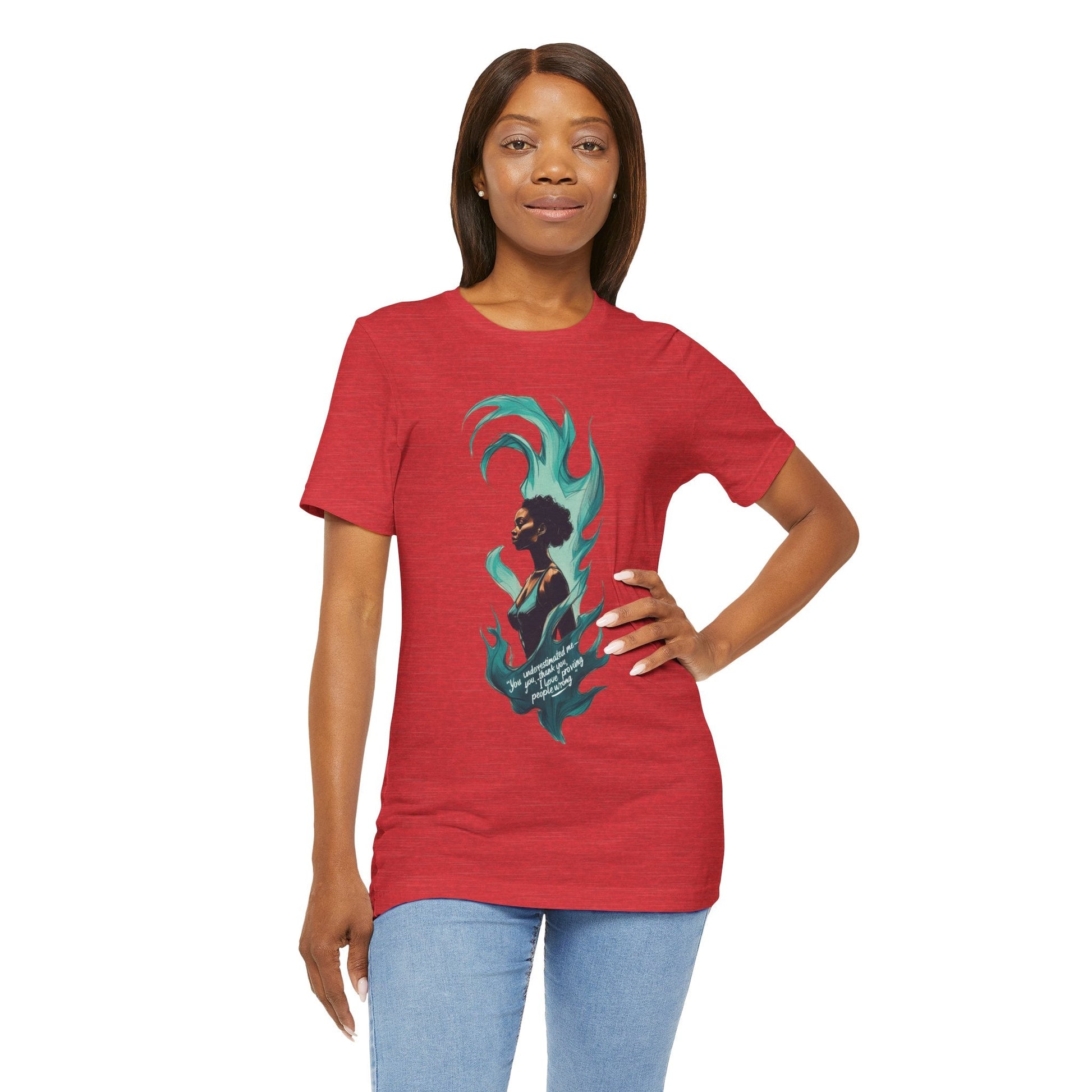 Fierce Goddess Graphic Tee | Unisex Short Sleeve T-Shirt, Artsy Apparel, Gift for Her, Statement Shirt, Casual Wear, Boho Style Printify