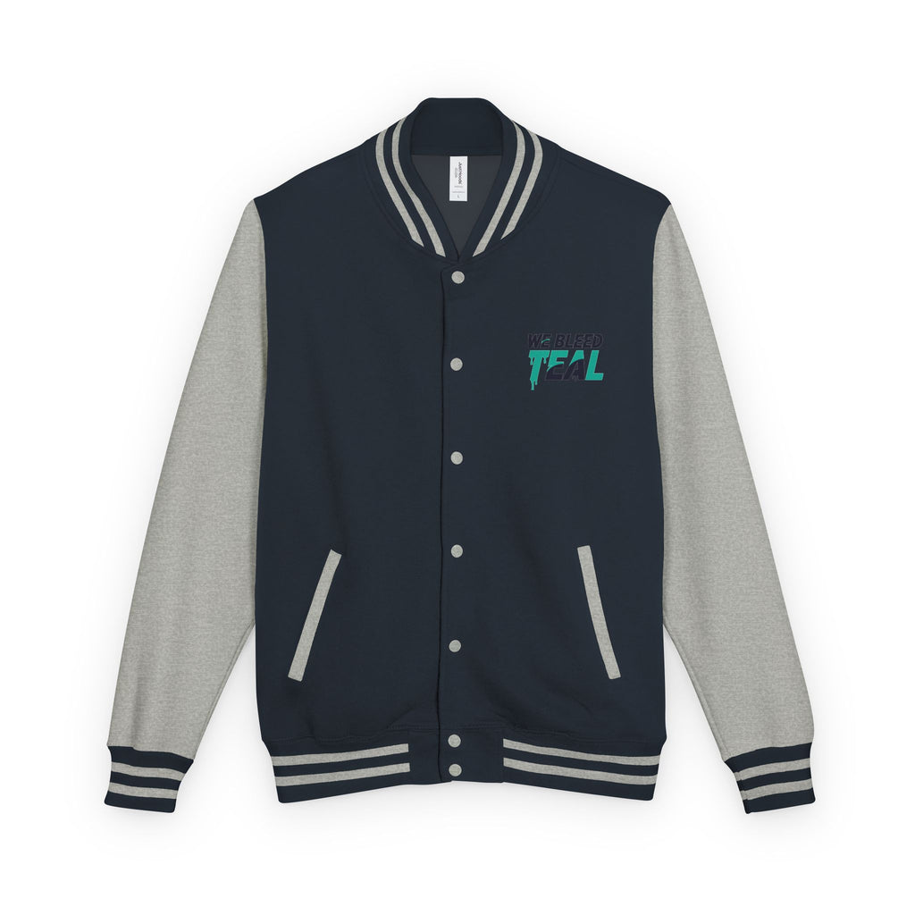 Teal Heart Letterman Jacket, Unisex Varsity Jacket for Sports Fans, Stylish College Apparel, Perfect Gift for Graduates, Casual [...]