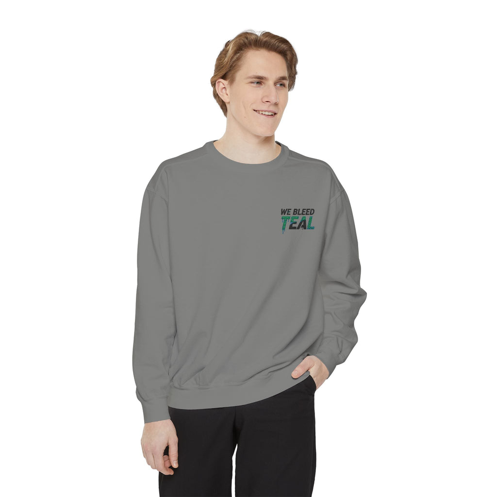Unisex Garment-Dyed Sweatshirt, Soft Casual Wear, Cozy Street Style, Perfect Gift, Relaxed Fit for Any Occasion
