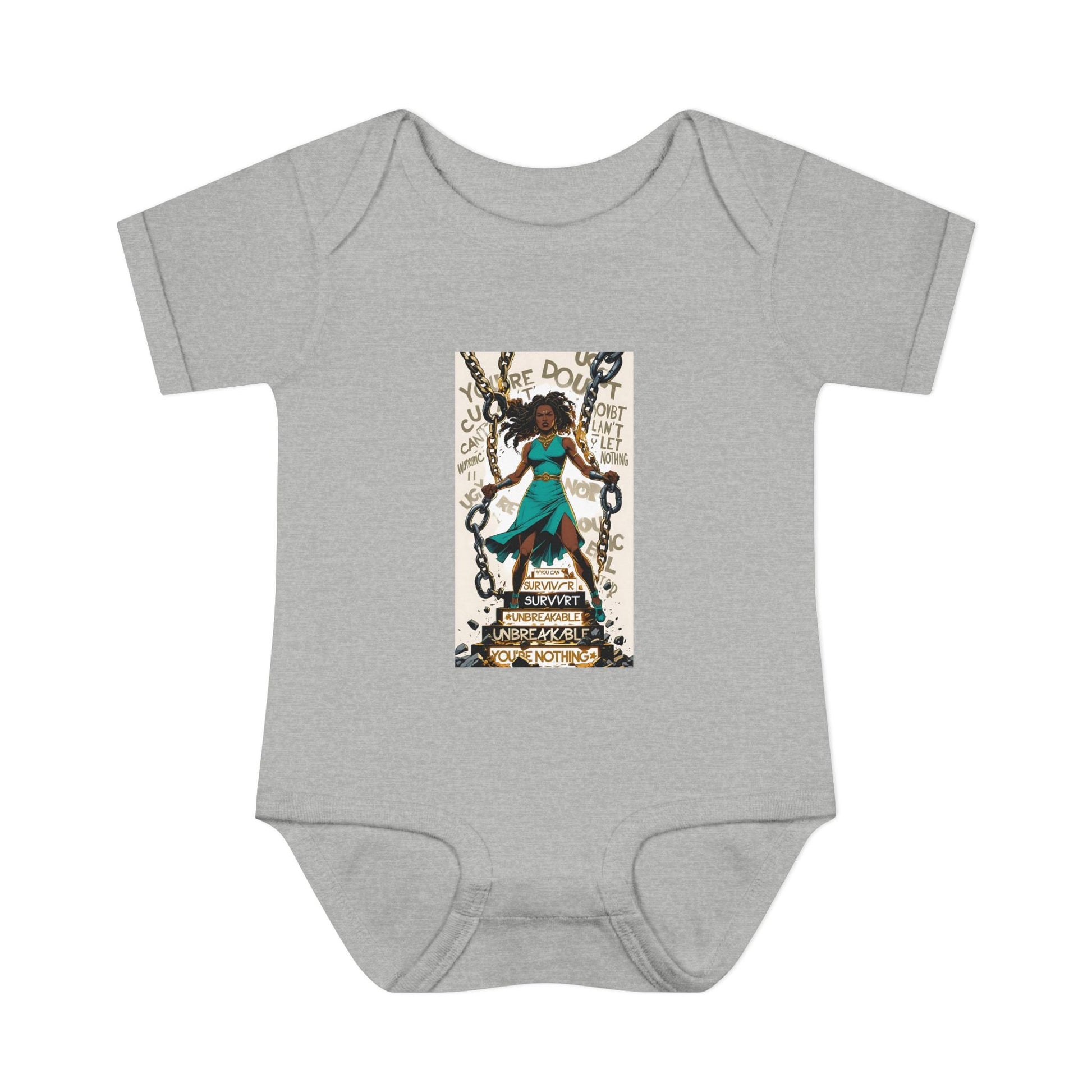 Empowering Infant Bodysuit, Baby Gift, Newborn Clothing, Baby Shower, Inspirational Baby Outfit, Gender Neutral Baby Wear