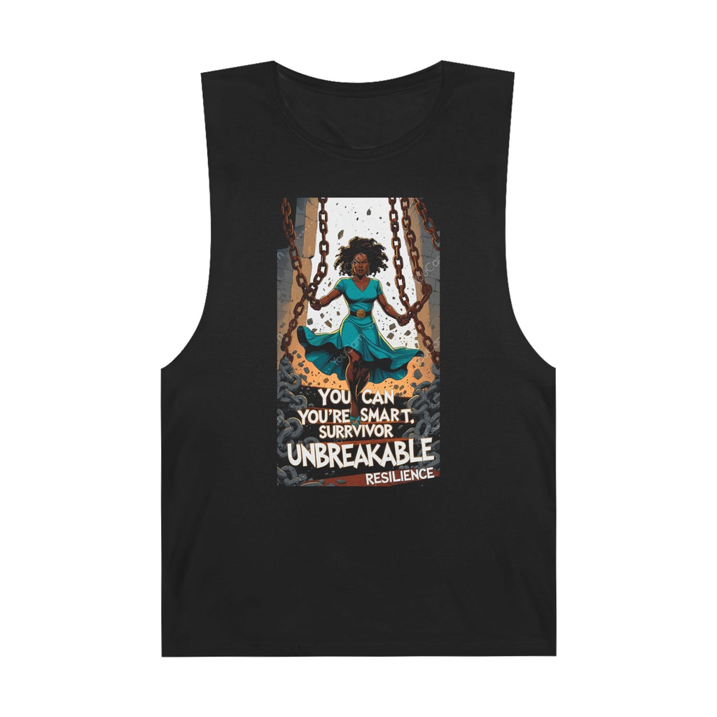 Unisex Inspirational Tank Top, Empowering Survivor Shirt, Unbreakable Resilience Tee, Motivational Workout Top, Perfect for Self-Care [...]