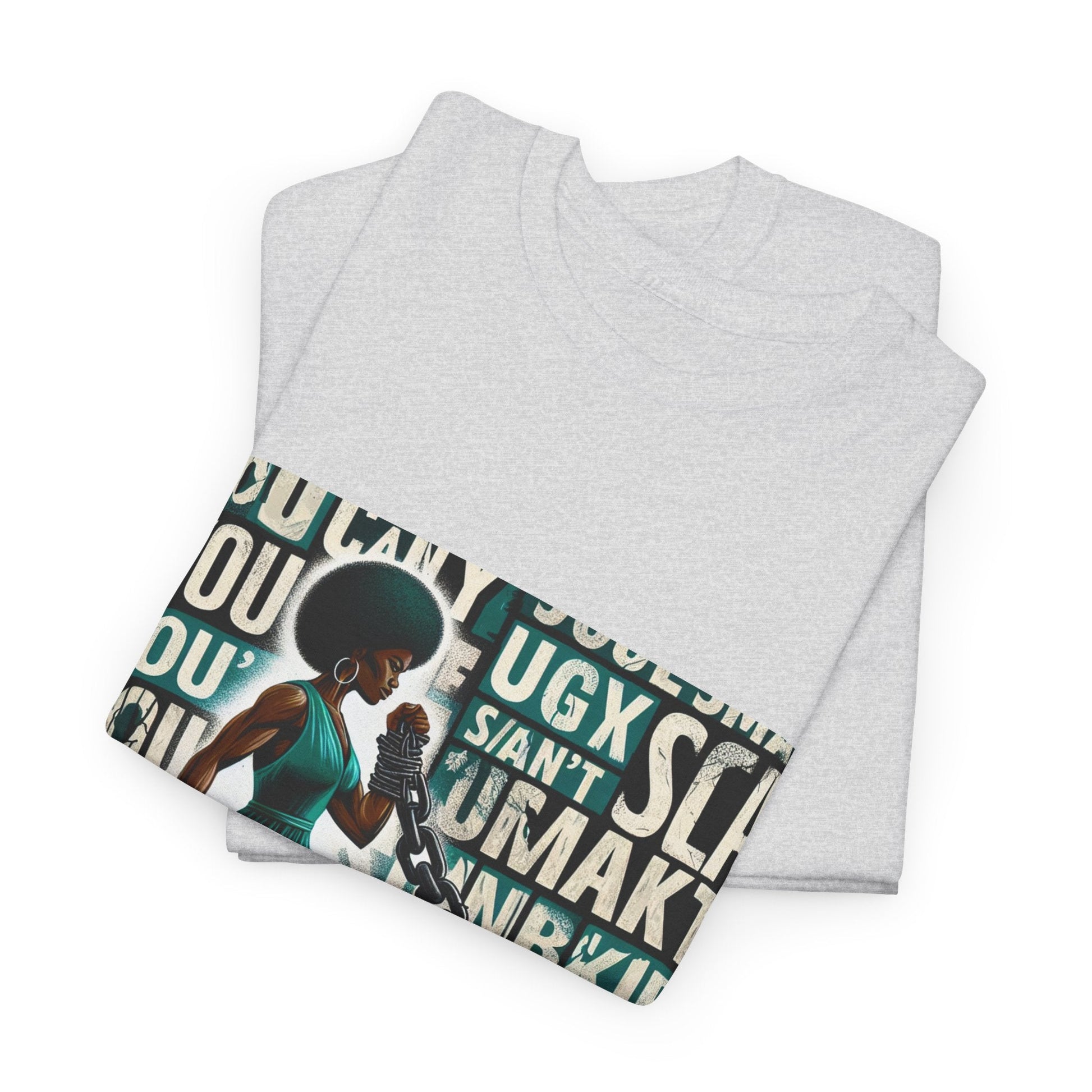 Empowering Afrocentric Unisex Tee, Motivational T-Shirt, Gift for Her, Black History, Fashion Statement, Casual Wear Printify