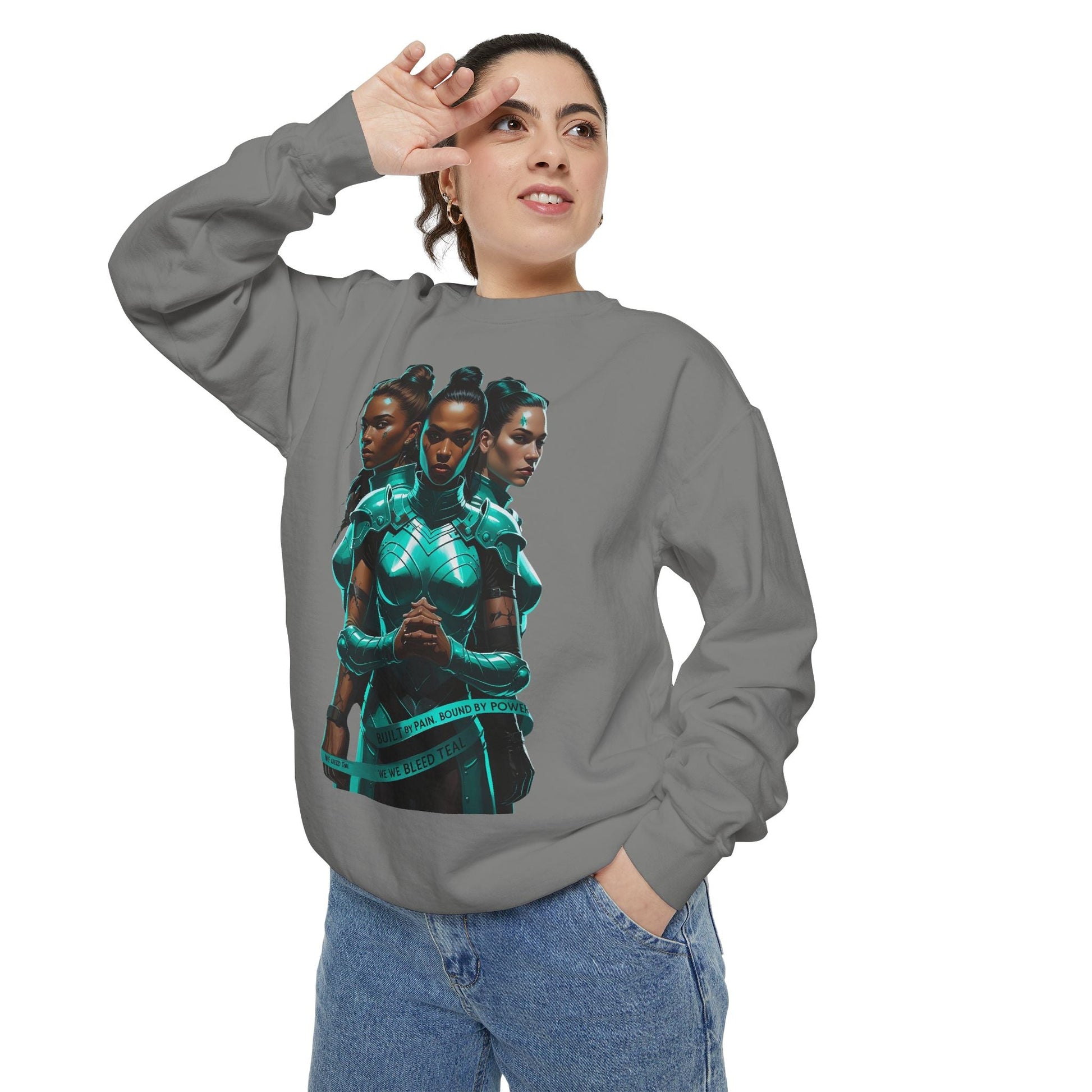 Empowerment Sweatshirt, Cozy Women's Fashion, Statement Apparel, Gift for Her, Black History Month, Unique Sweatshirt Printify