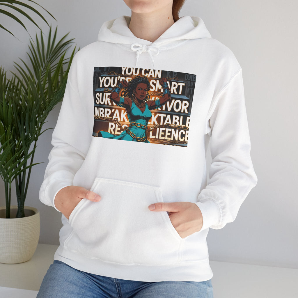 Inspirational Hooded Sweatshirt, Motivational Hoodie, Unisex Sweatshirt, Comfortable Streetwear, Gift for Inspiration Printify