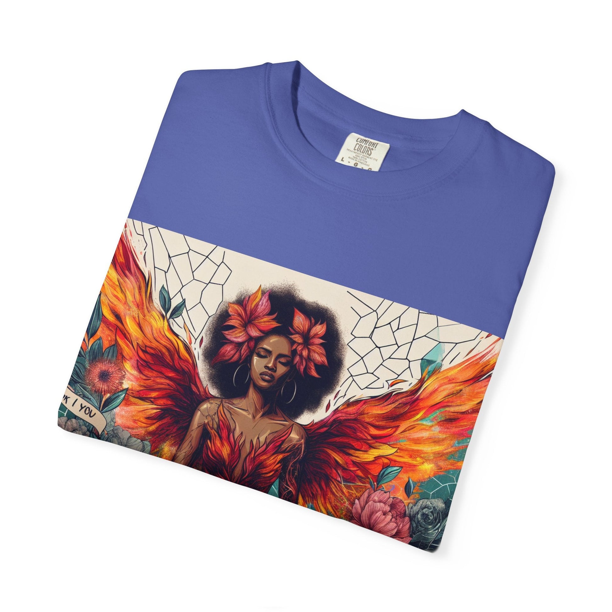 Vibrant Empowerment T-Shirt, Artistic Tee for Feminists, Gift for Her, Boho Style Shirt, Festival Apparel, Unisex Graphic T-Shirt Printify