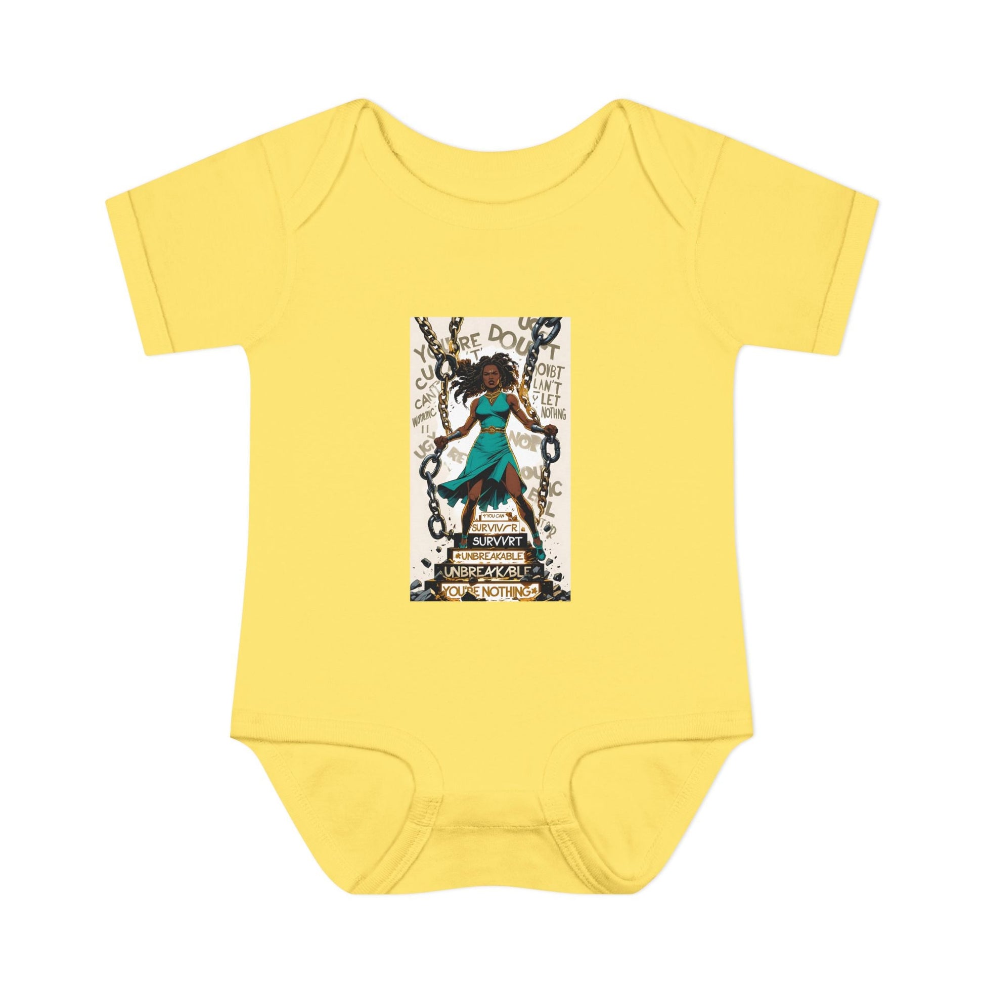 Empowering Infant Bodysuit, Baby Gift, Newborn Clothing, Baby Shower, Inspirational Baby Outfit, Gender Neutral Baby Wear