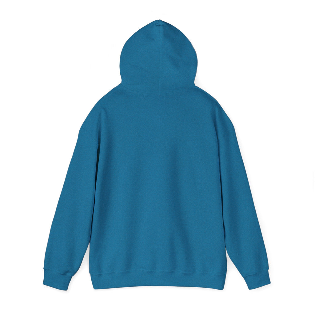 Teal Heart Sweatshirt - Awareness Hoodie for Cancer Support, Cozy Gift for Friends, Unisex Hooded Sweatshirt, Comfort Wear Printify