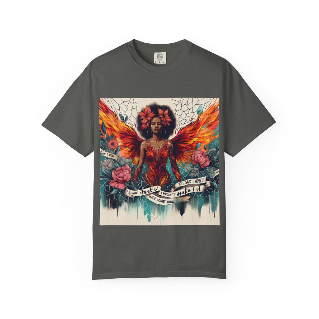 Vibrant Empowerment T-Shirt, Artistic Tee for Feminists, Gift for Her, Boho Style Shirt, Festival Apparel, Unisex Graphic T-Shirt Printify