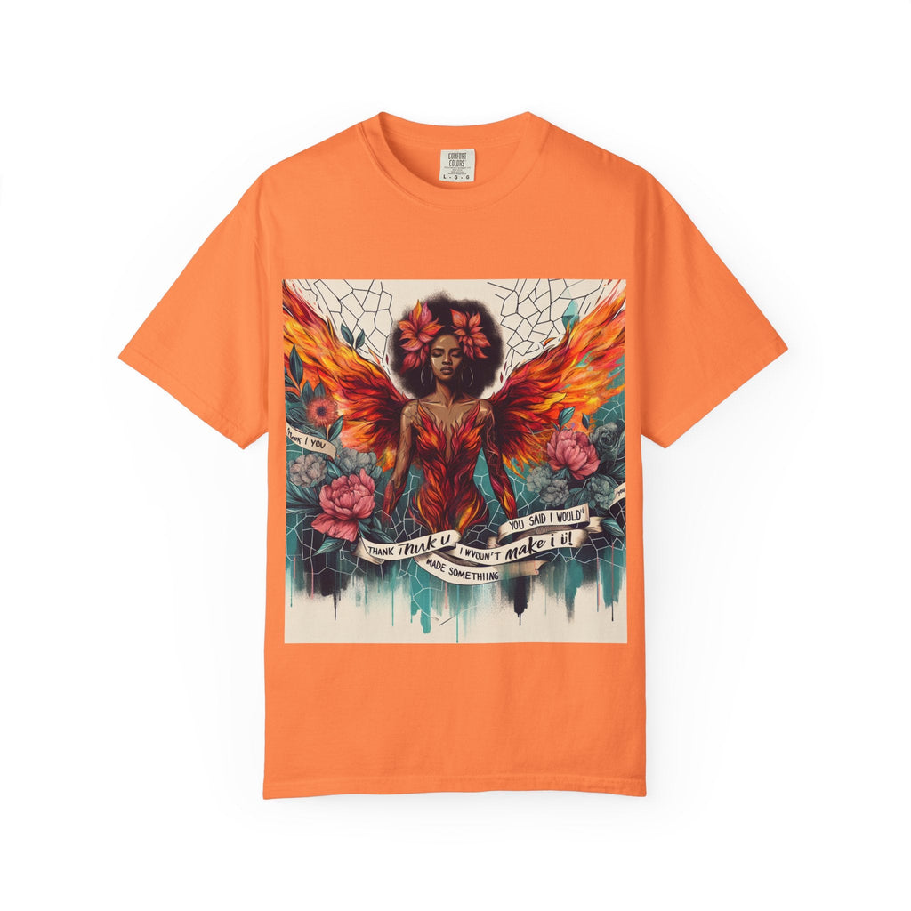 Vibrant Empowerment T-Shirt, Artistic Tee for Feminists, Gift for Her, Boho Style Shirt, Festival Apparel, Unisex Graphic T-Shirt Printify