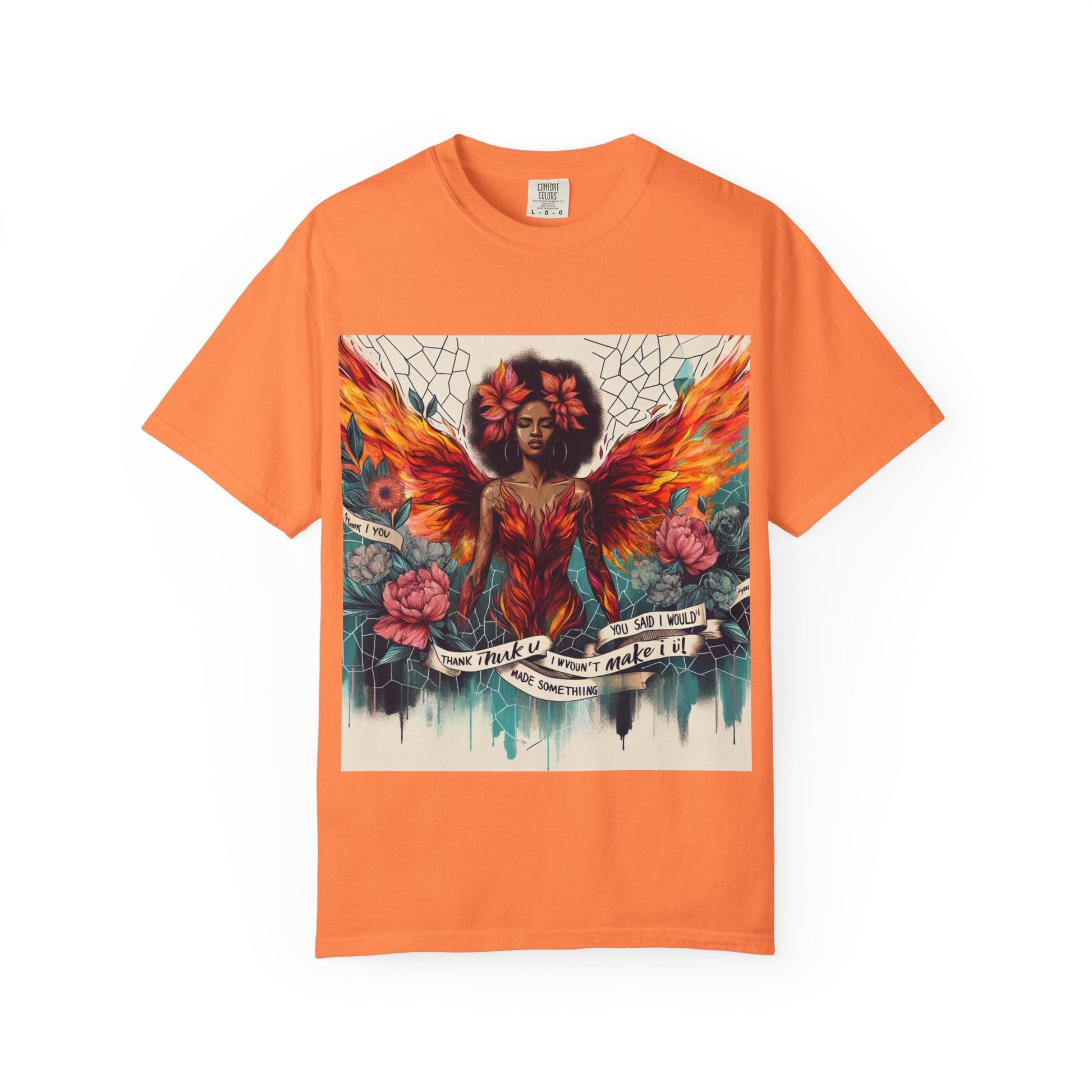 Vibrant Empowerment T-Shirt, Artistic Tee for Feminists, Gift for Her, Boho Style Shirt, Festival Apparel, Unisex Graphic T-Shirt Printify