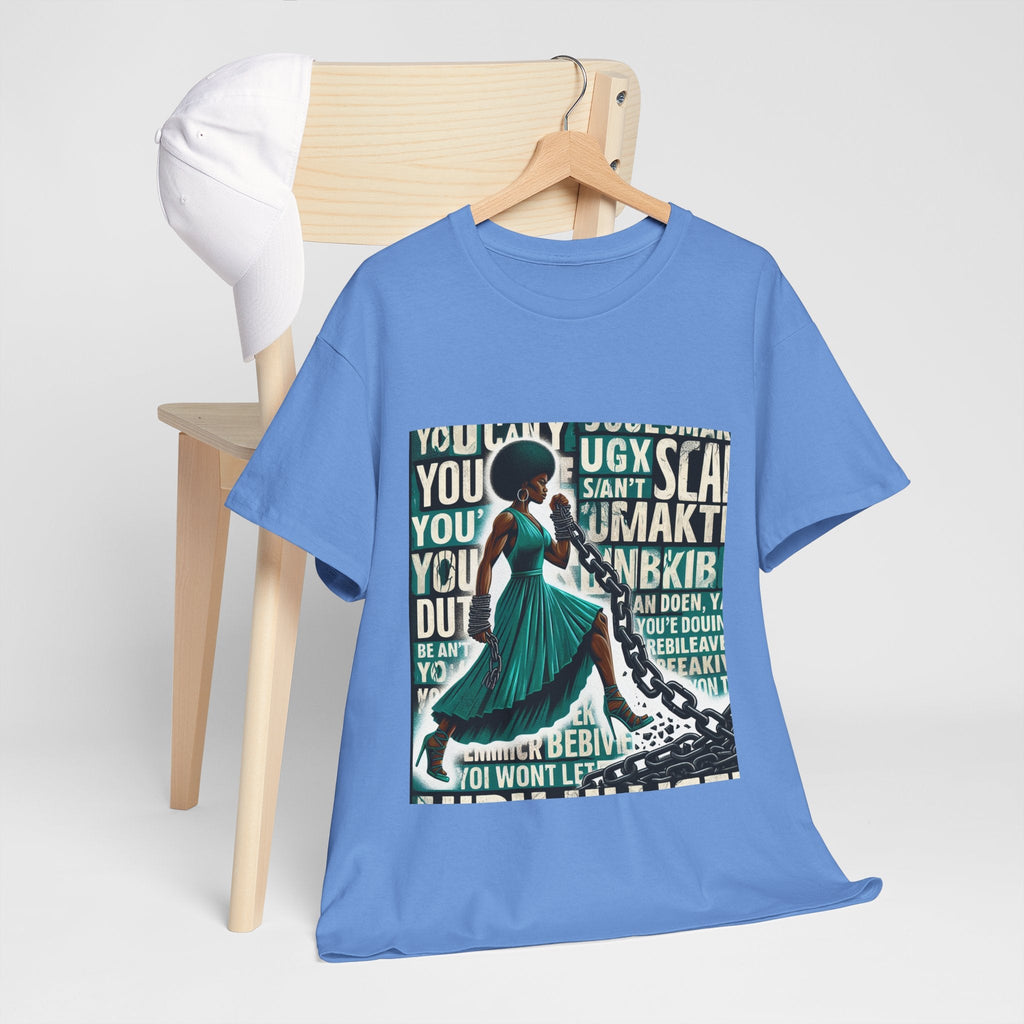 Empowering Afrocentric Unisex Tee, Motivational T-Shirt, Gift for Her, Black History, Fashion Statement, Casual Wear Printify