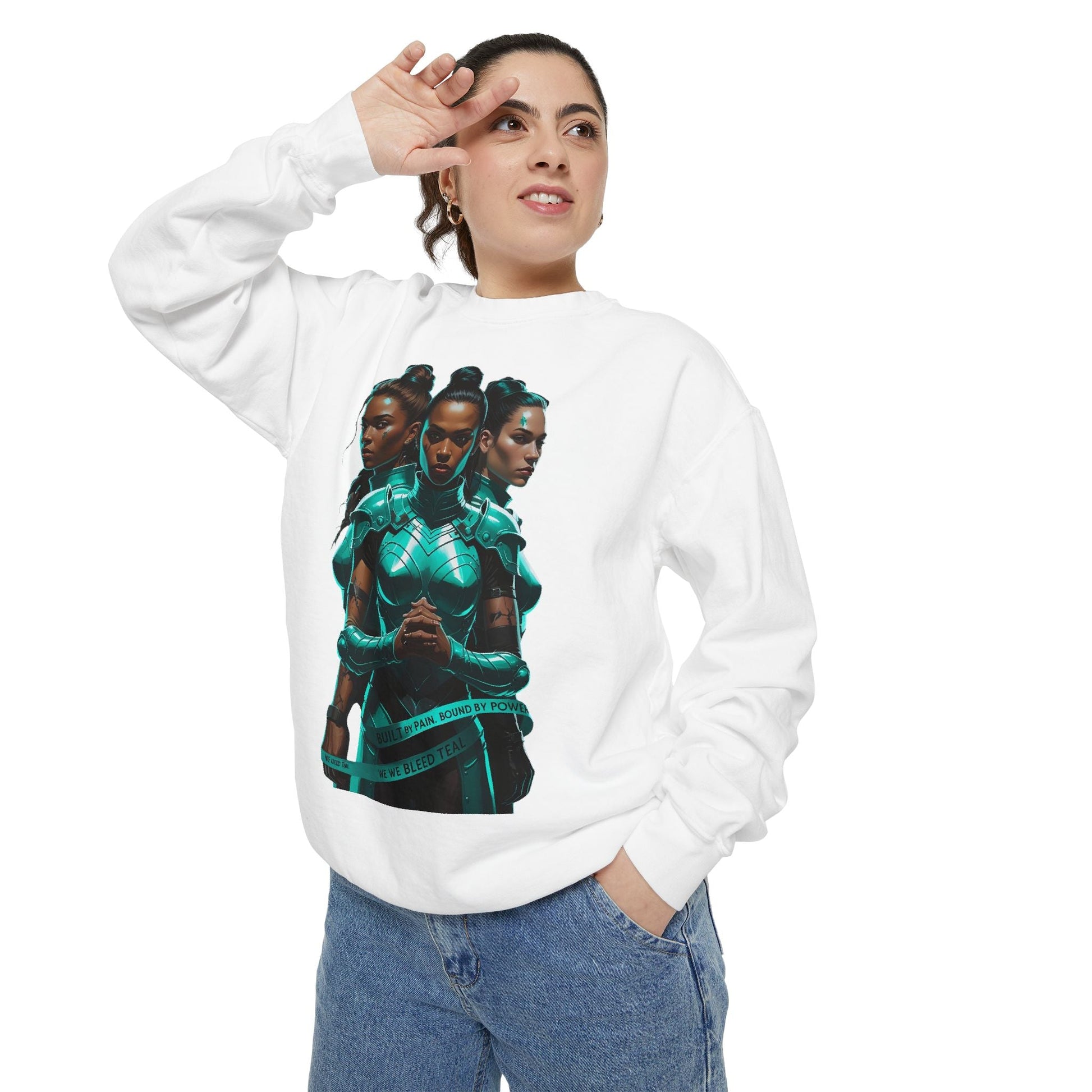 Empowerment Sweatshirt, Cozy Women's Fashion, Statement Apparel, Gift for Her, Black History Month, Unique Sweatshirt Printify