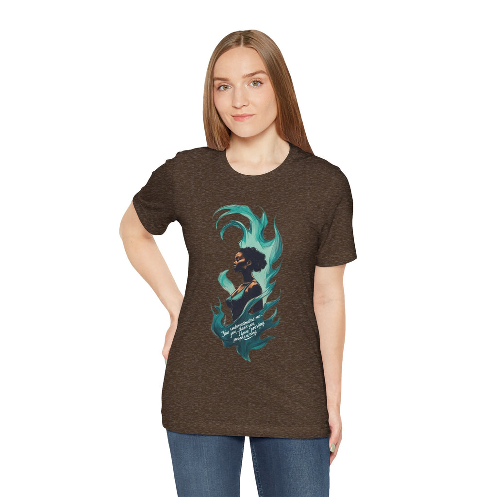 Fierce Goddess Graphic Tee | Unisex Short Sleeve T-Shirt, Artsy Apparel, Gift for Her, Statement Shirt, Casual Wear, Boho Style Printify
