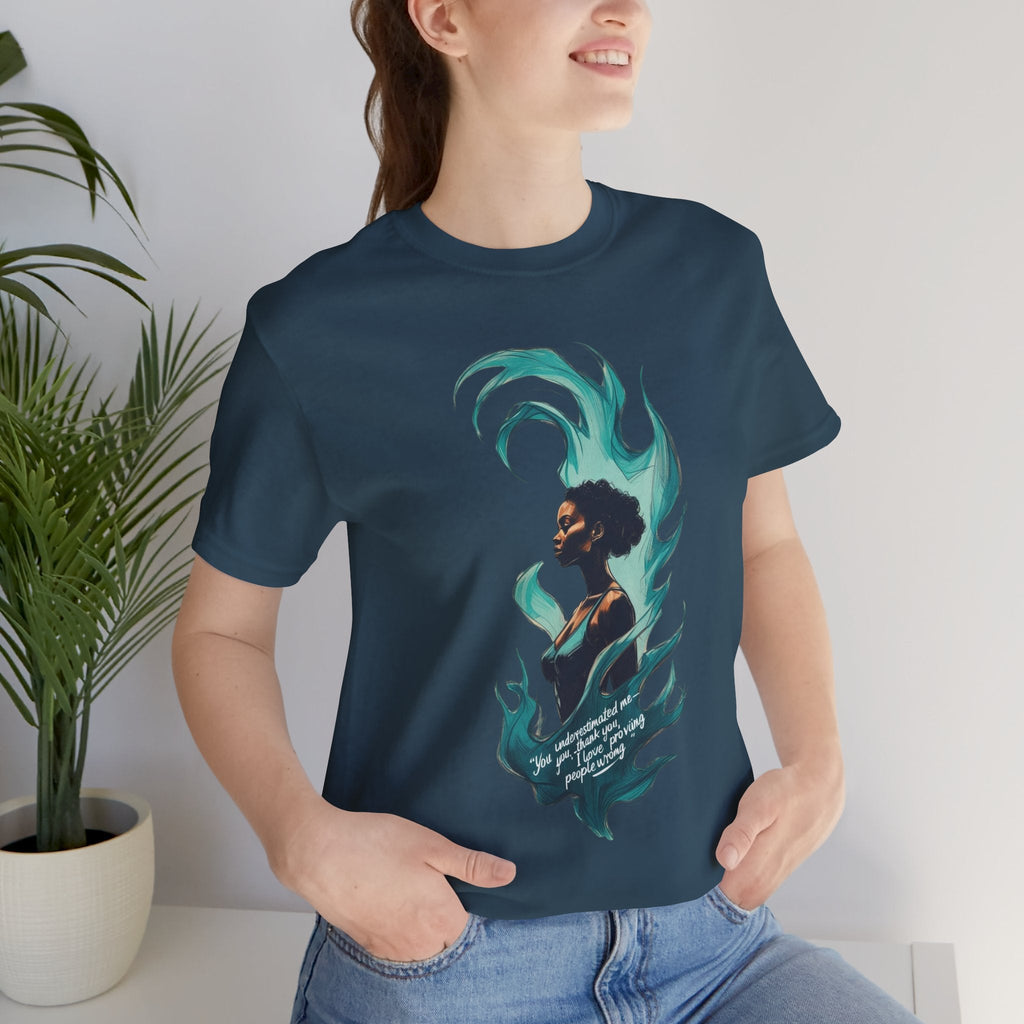 Fierce Goddess Graphic Tee | Unisex Short Sleeve T-Shirt, Artsy Apparel, Gift for Her, Statement Shirt, Casual Wear, Boho Style Printify