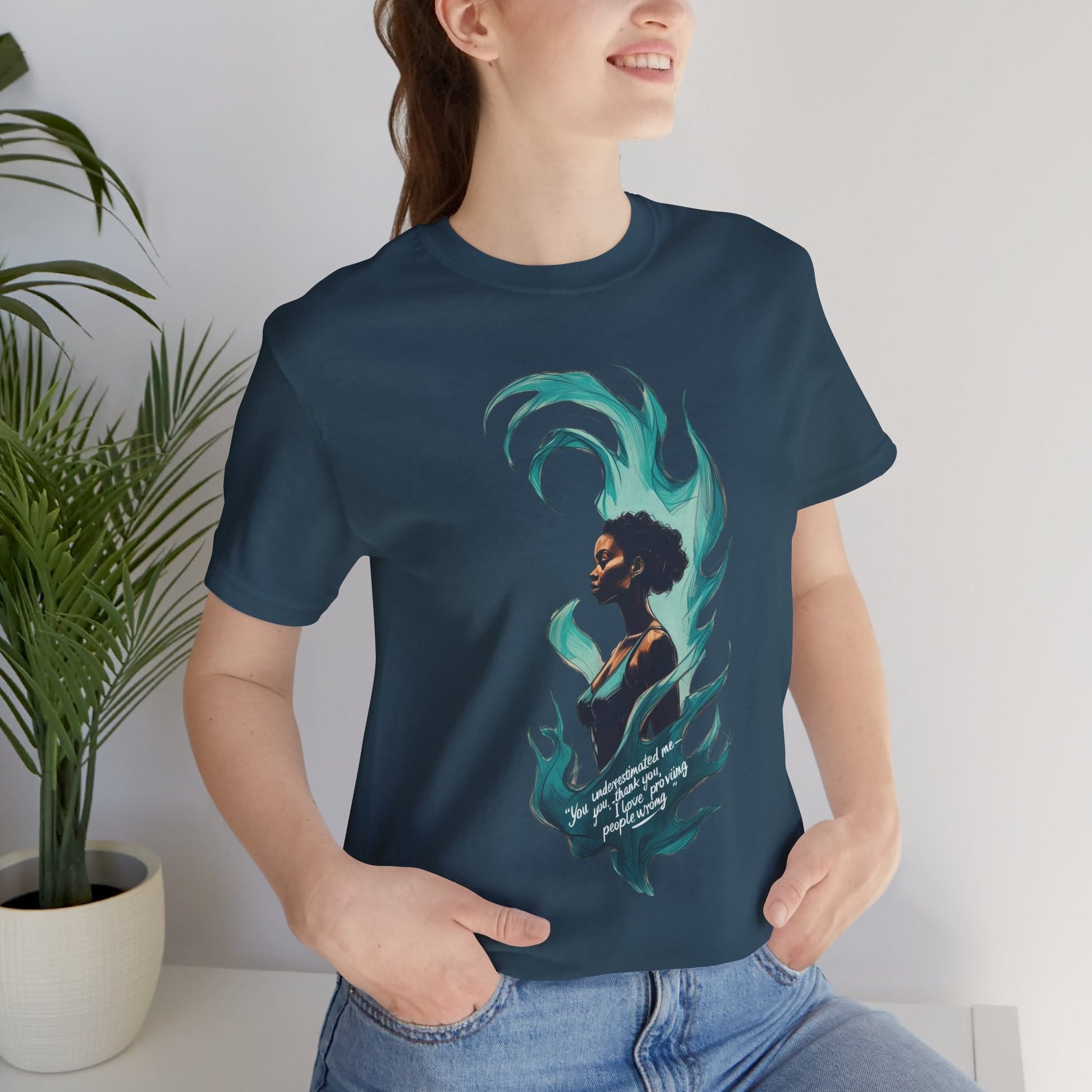 Fierce Goddess Graphic Tee | Unisex Short Sleeve T-Shirt, Artsy Apparel, Gift for Her, Statement Shirt, Casual Wear, Boho Style Printify