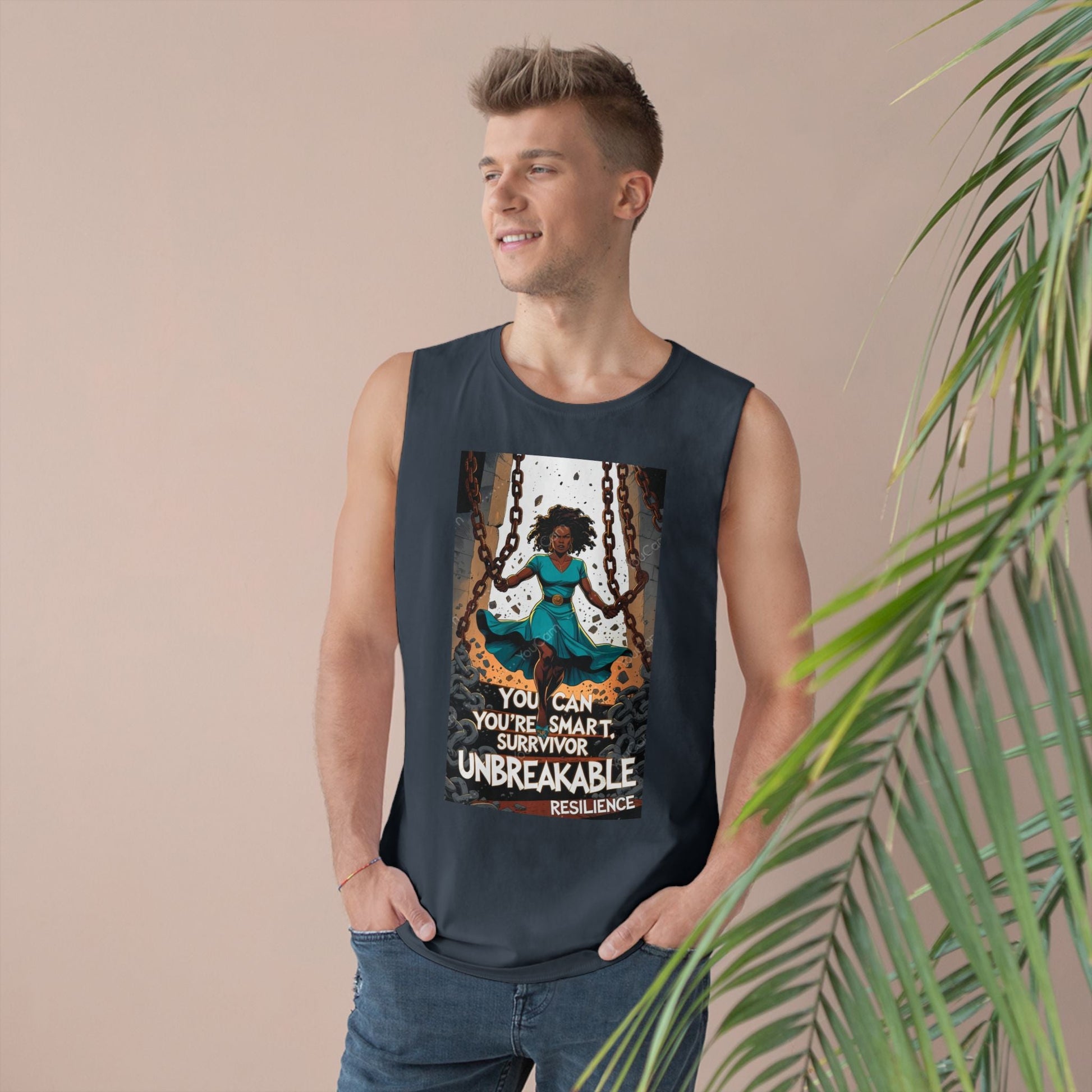 Unisex Inspirational Tank Top, Empowering Survivor Shirt, Unbreakable Resilience Tee, Motivational Workout Top, Perfect for Self-Care [...]