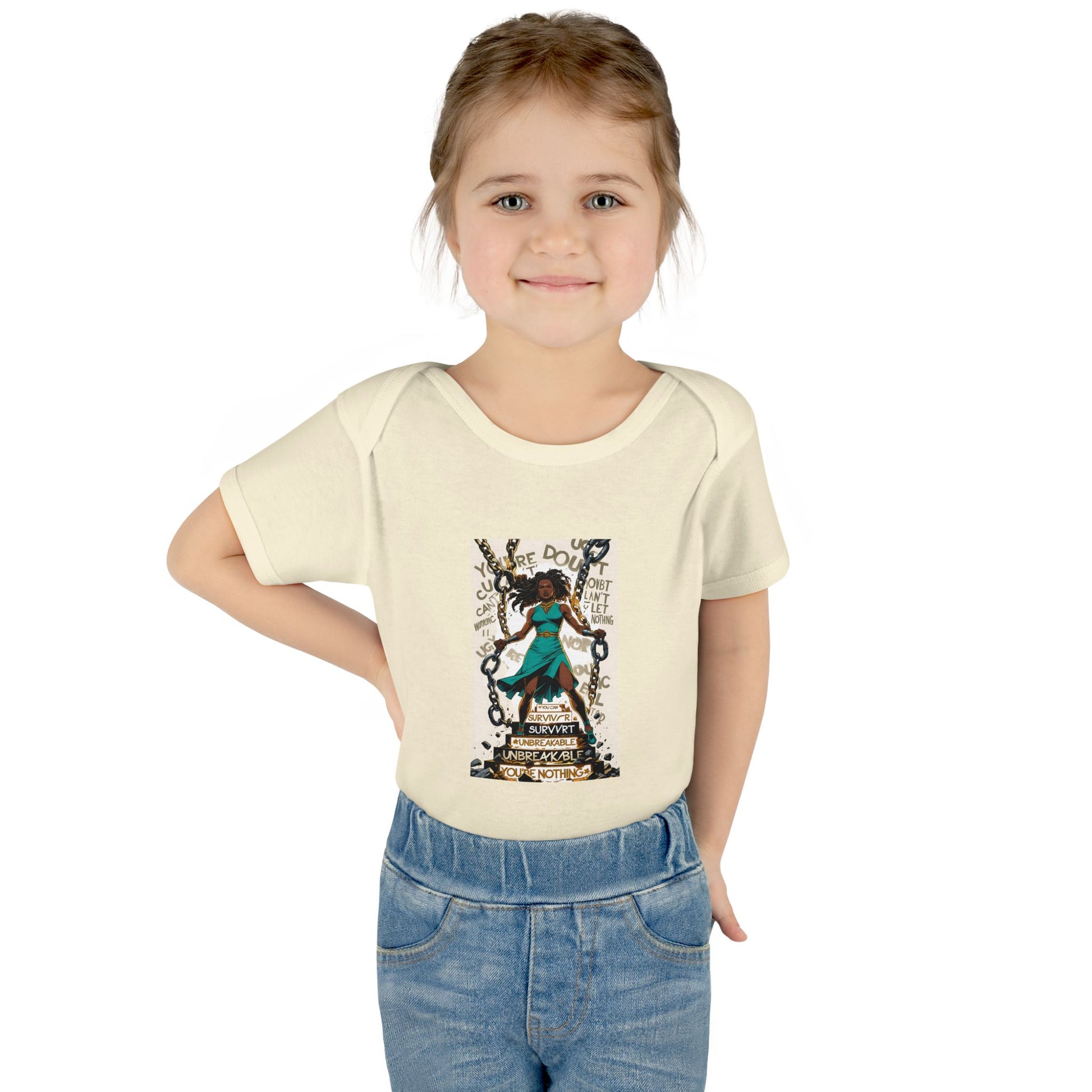 Empowering Infant Bodysuit, Baby Gift, Newborn Clothing, Baby Shower, Inspirational Baby Outfit, Gender Neutral Baby Wear