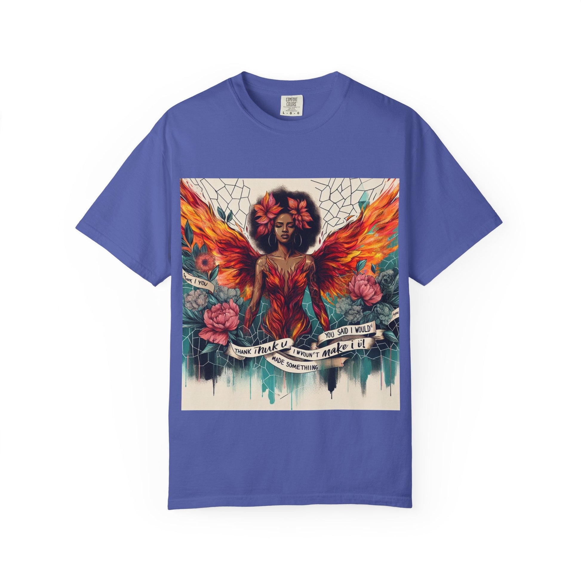 Vibrant Empowerment T-Shirt, Artistic Tee for Feminists, Gift for Her, Boho Style Shirt, Festival Apparel, Unisex Graphic T-Shirt Printify