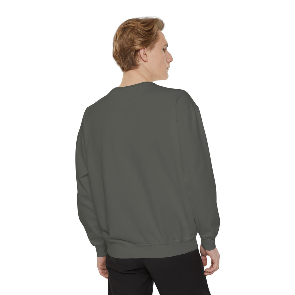 Unisex Garment-Dyed Sweatshirt, Soft Casual Wear, Cozy Street Style, Perfect Gift, Relaxed Fit for Any Occasion