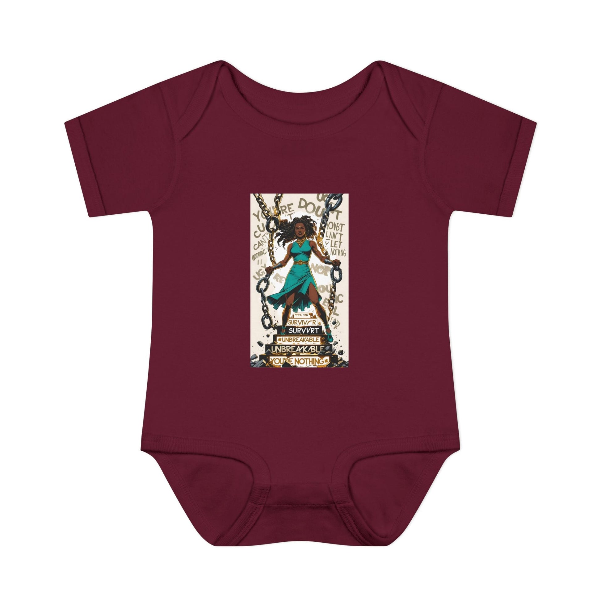 Empowering Infant Bodysuit, Baby Gift, Newborn Clothing, Baby Shower, Inspirational Baby Outfit, Gender Neutral Baby Wear