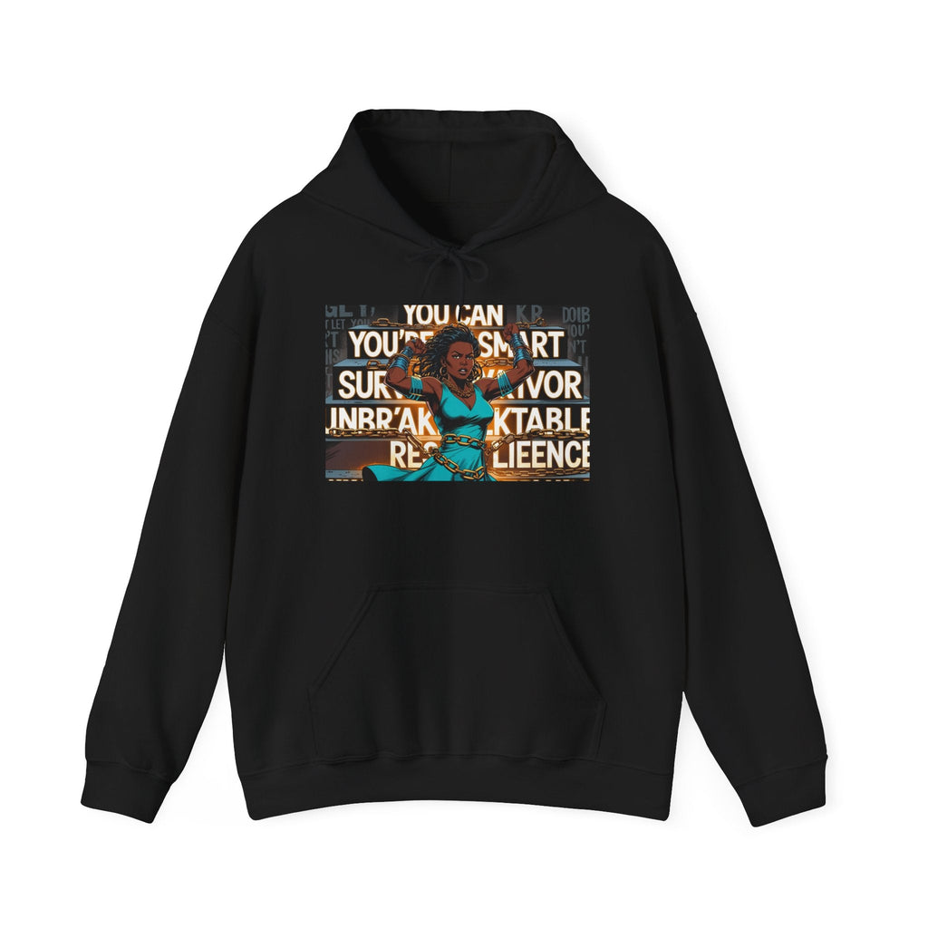 Inspirational Hooded Sweatshirt, Motivational Hoodie, Unisex Sweatshirt, Comfortable Streetwear, Gift for Inspiration Printify