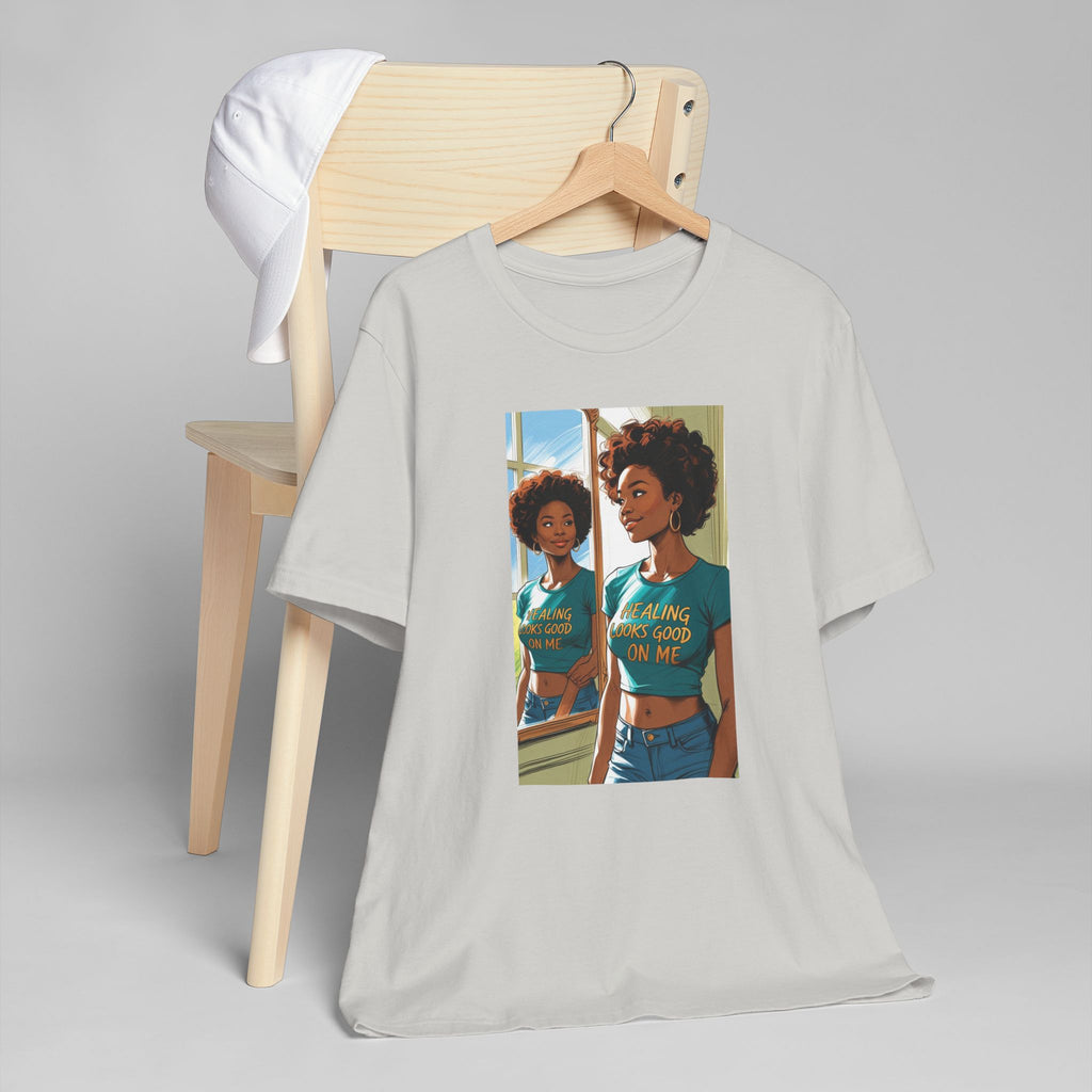 Chic Graphic Tee - "Walking on Sunshine" Unisex Jersey T-Shirt | Casual Style, Gifts for Her, Summer Outfit, Streetwear, Cozy Wear, [...]