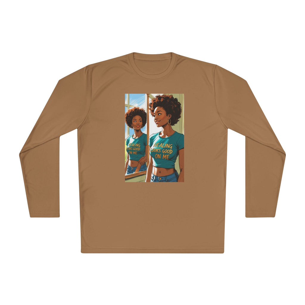 Unisex Motivational Long Sleeve Tee - Perfect for Everyday Wear, Inspirational Quote, Gift for Friends, Casual Style, Comfortable Fashion Printify